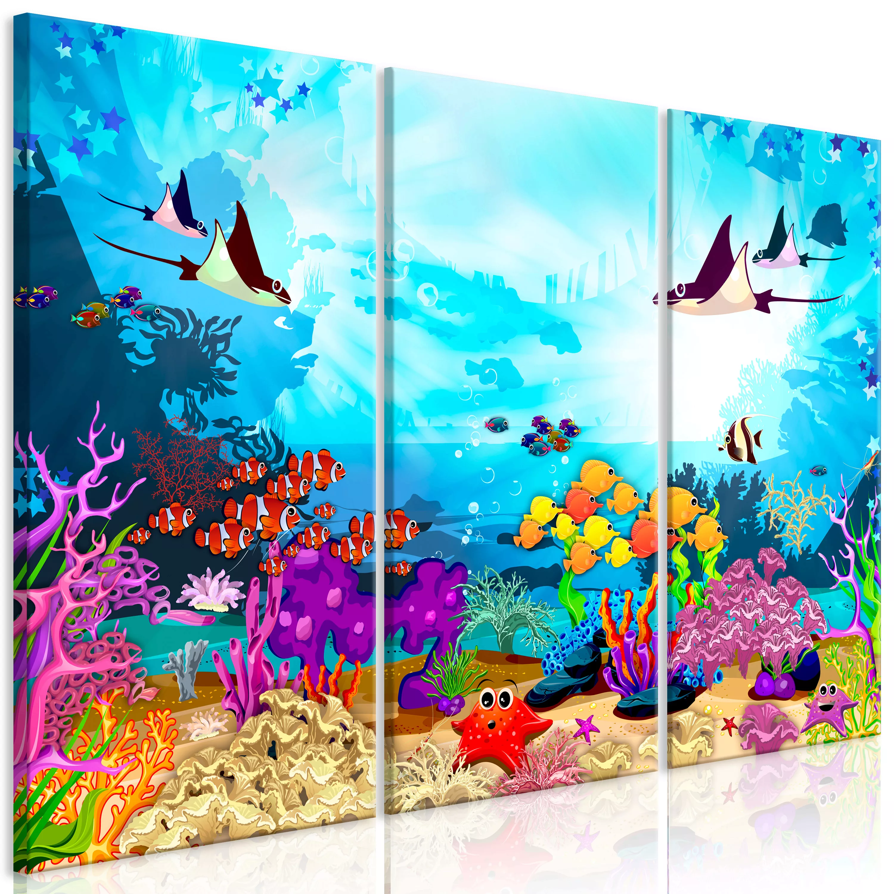 Wandbild - Underwater Fun (3 Parts) günstig online kaufen