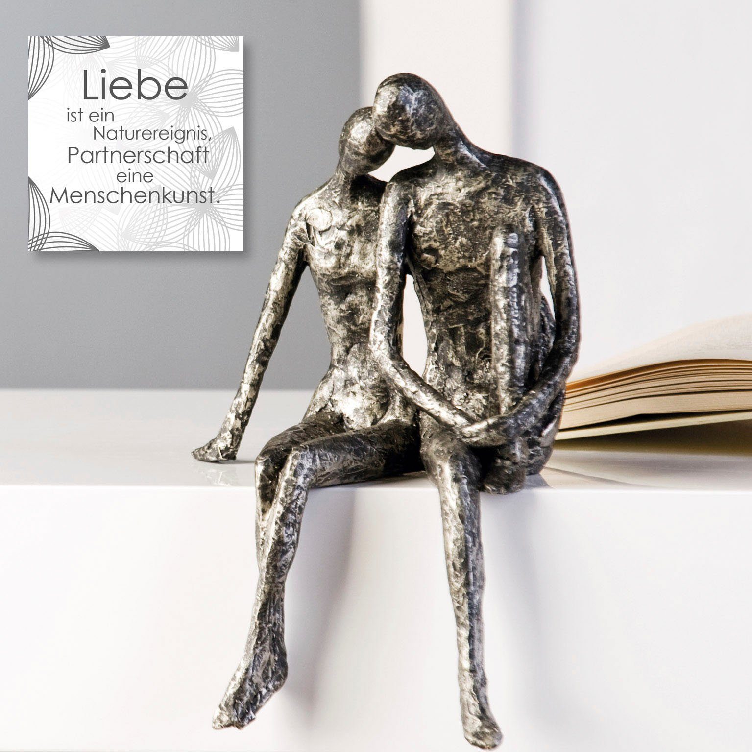 Casablanca by Gilde Dekofigur Skulptur Couple günstig online kaufen