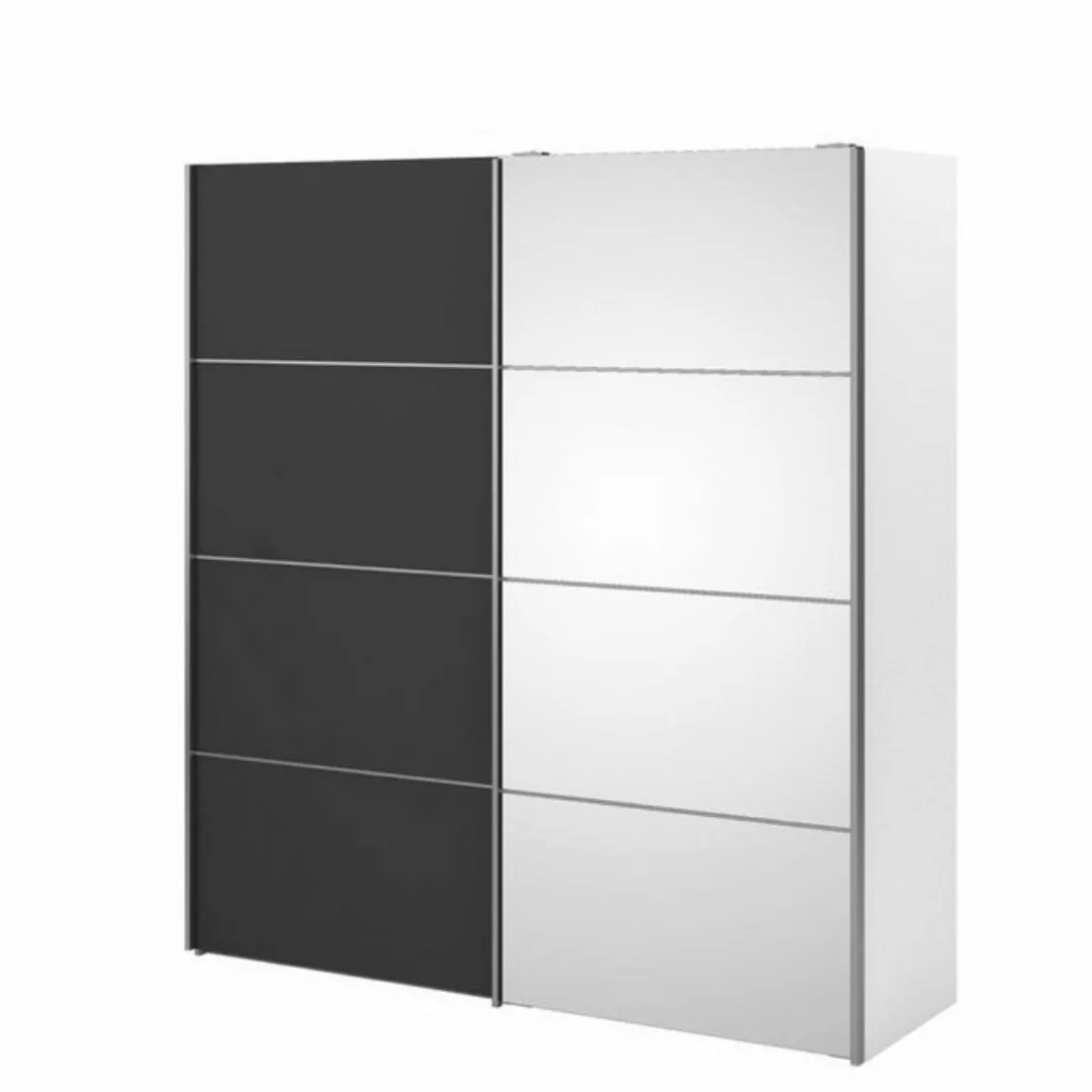 ebuy24 Kleiderschrank Veto Kleiderschrank 1 Tür und 1 Spiegeltür inkl. 3 günstig online kaufen