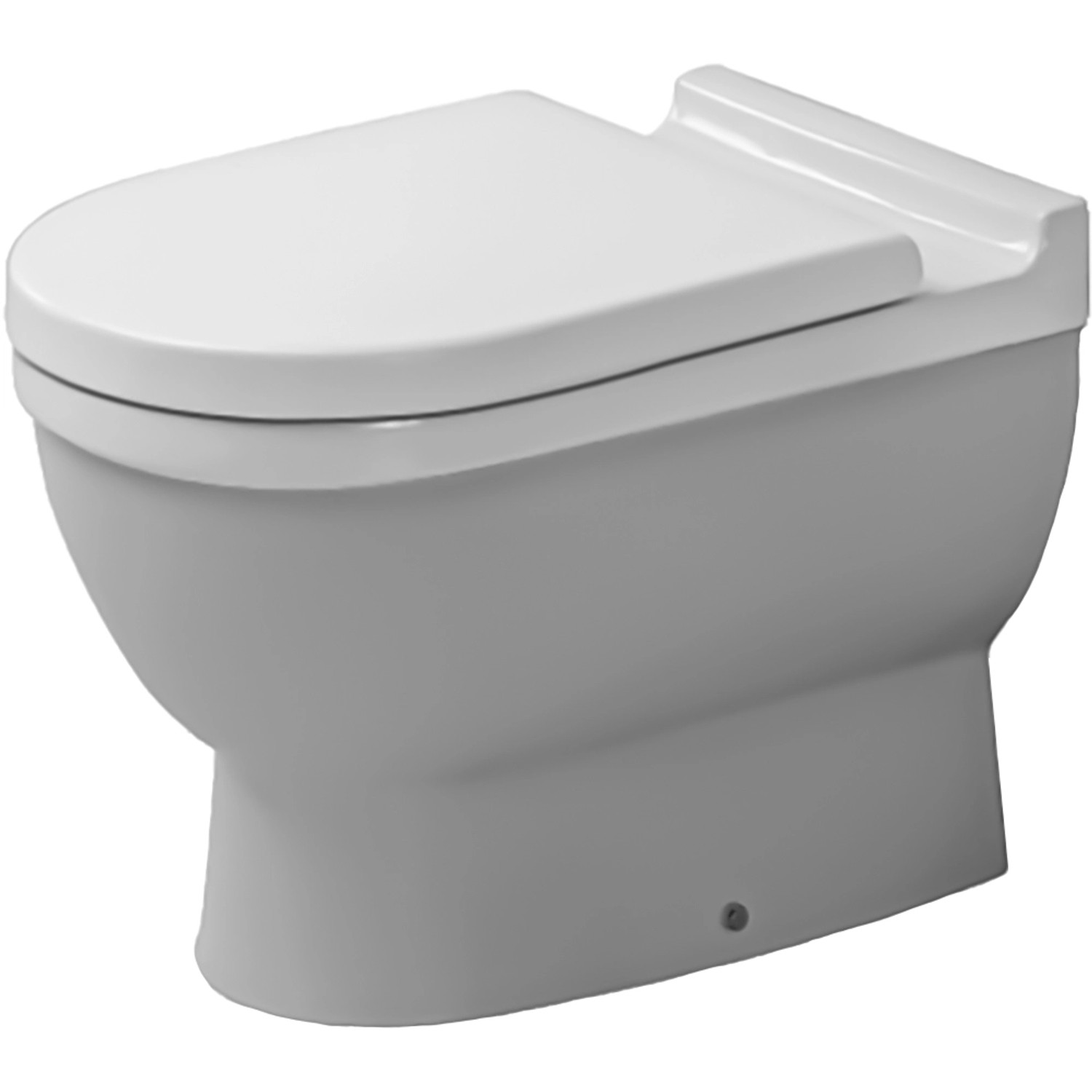 Duravit Starck 3 Stand WC Weiß Hochglanz 560 mm günstig online kaufen