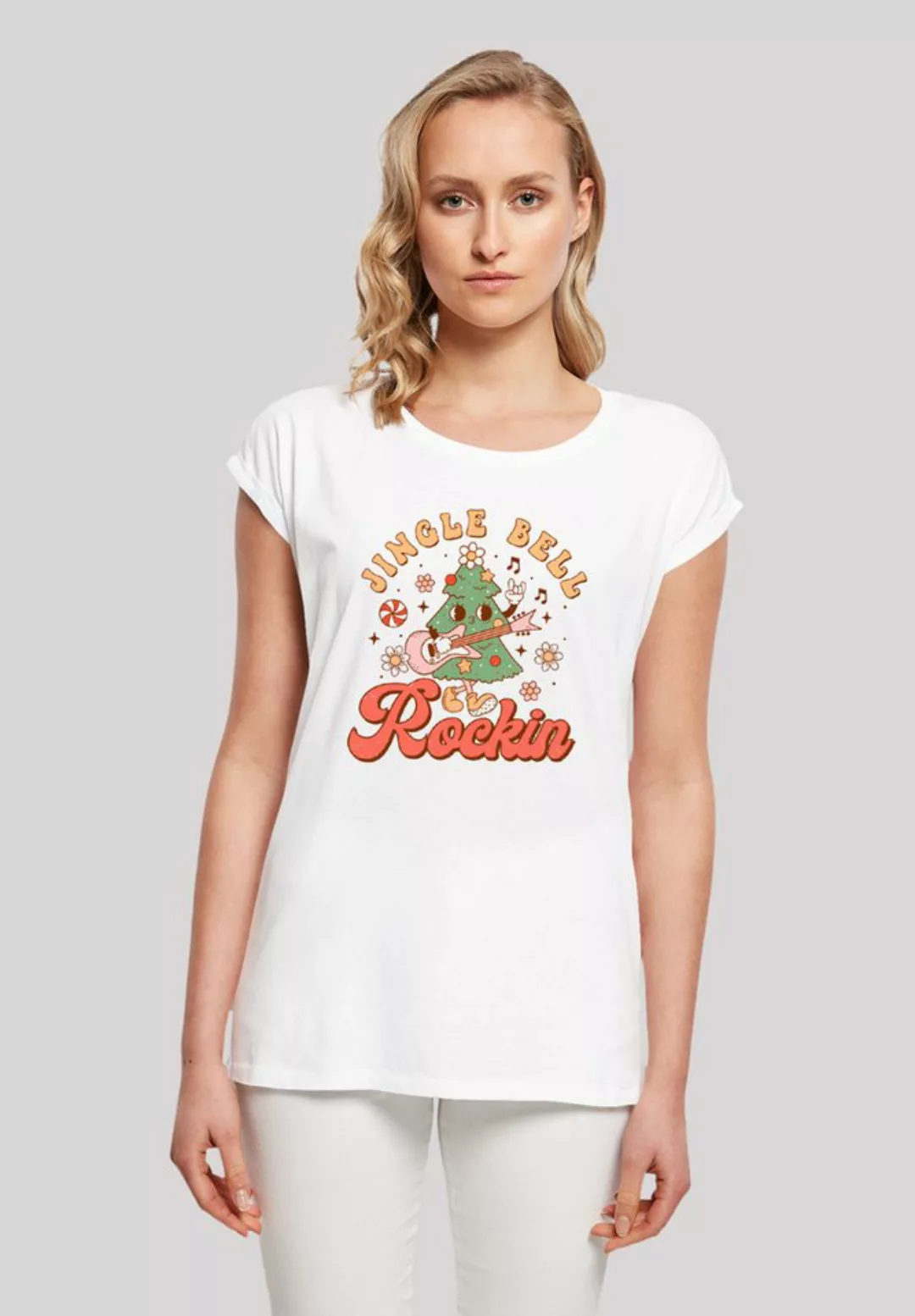 F4NT4STIC T-Shirt Jingle Bell Rockin Weihnachten Premium Qualität, Weihnach günstig online kaufen