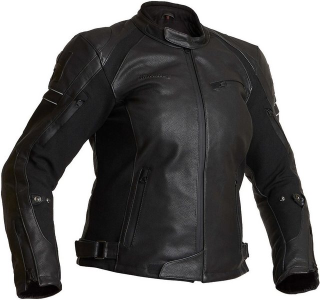 Halvarssons Motorradjacke Risberg Damen Motorrad Lederjacke günstig online kaufen