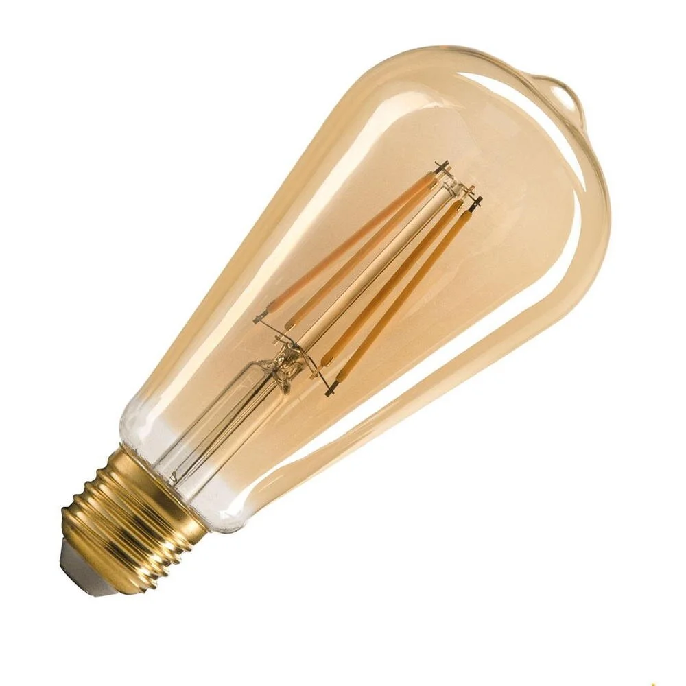 LED Leuchtmittel E27 - ST64 in gold 7,5W 2500K CRI90 320° dimmbar günstig online kaufen