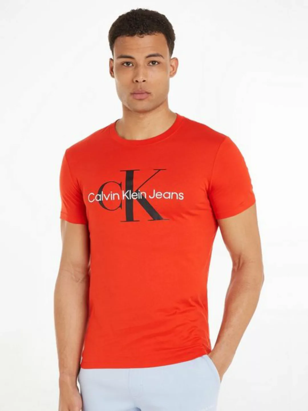 Calvin Klein Jeans T-Shirt SEASONAL MONOLOGO TEE mit Calvin Klein Logoschri günstig online kaufen