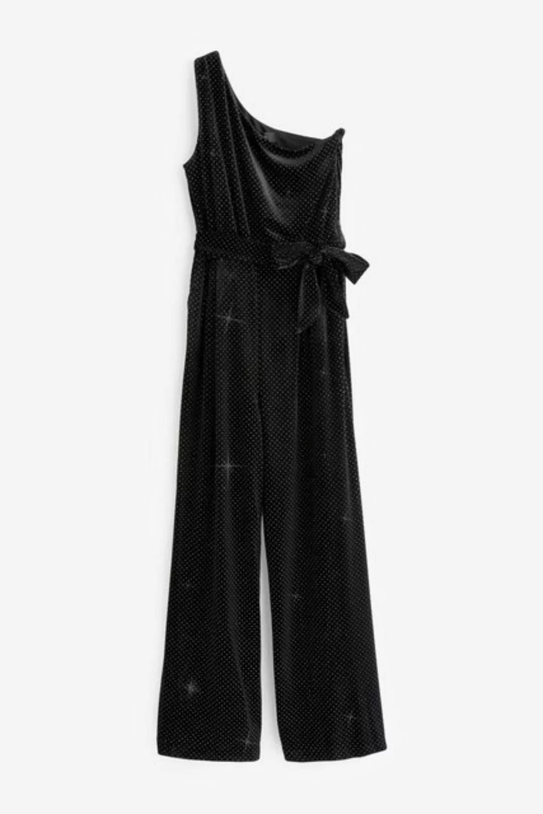 Next Jumpsuit Samt-Jumpsuit mit weitem Bein – Kurzgröße (1-tlg) günstig online kaufen