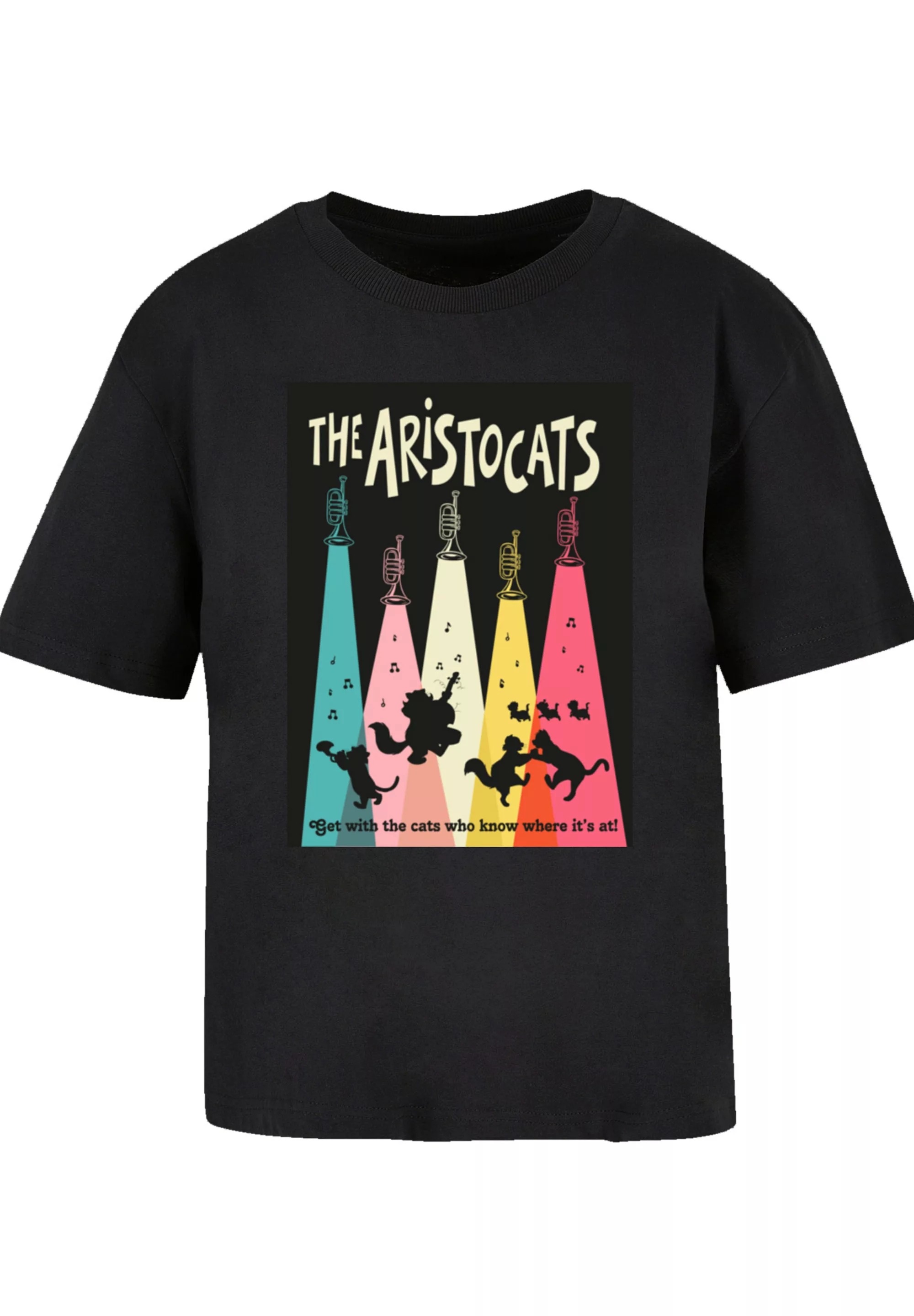 F4NT4STIC T-Shirt "Disney Aristocats Get With The Cats", Premium Qualität günstig online kaufen