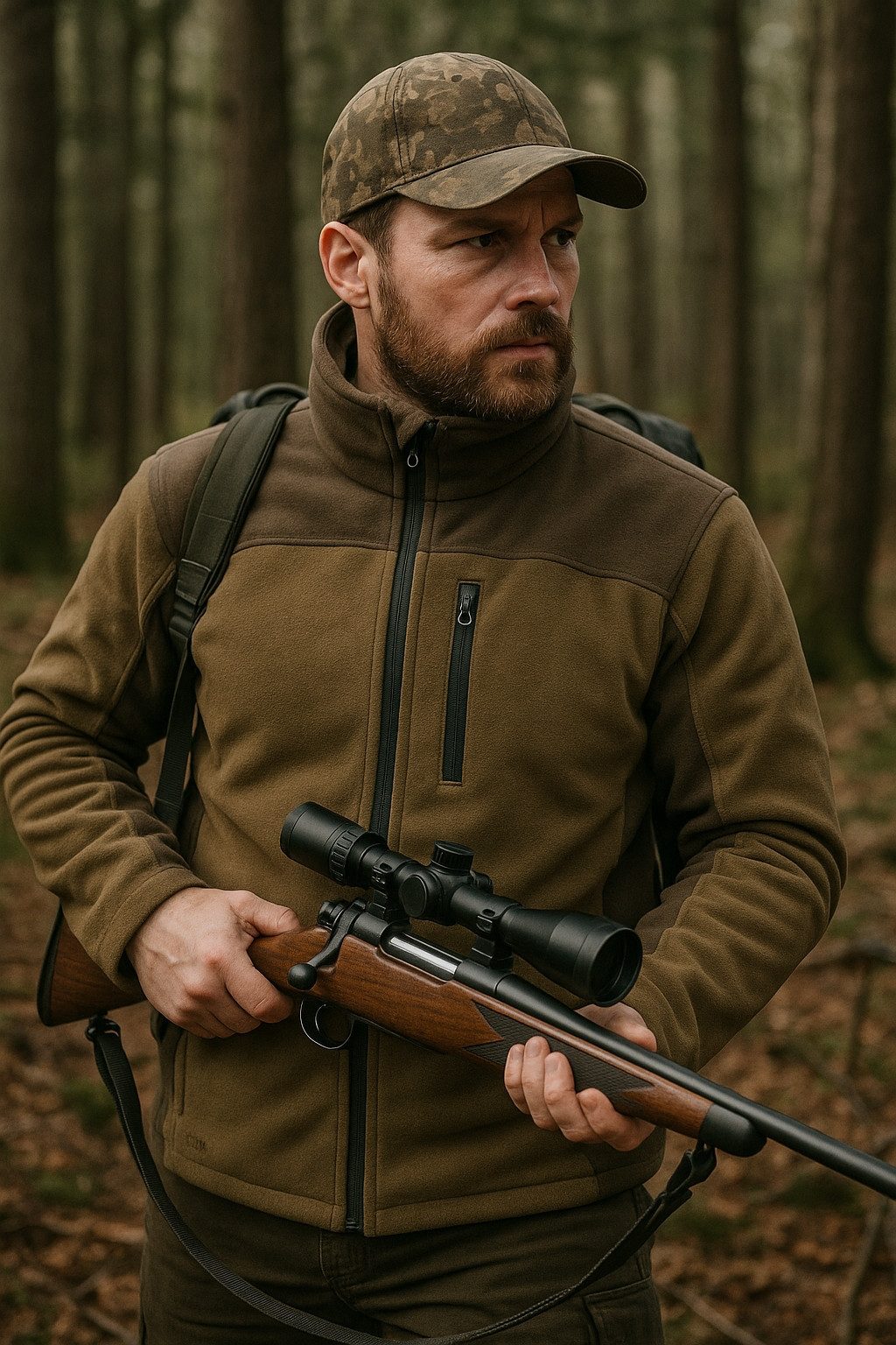 Hubertus® Hunting Outdoorjacke Fleecejacke Jagdjacke "Amarillo" günstig online kaufen