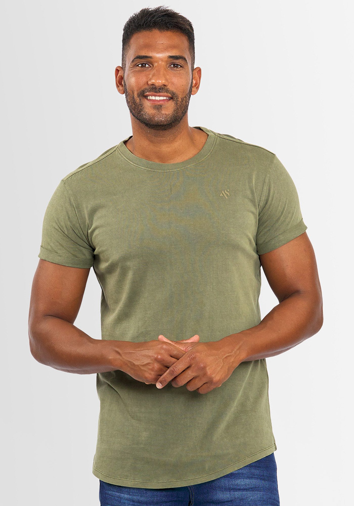 Alessandro Salvarini T-Shirt AS-318 mit Rundhalsausschnitt günstig online kaufen