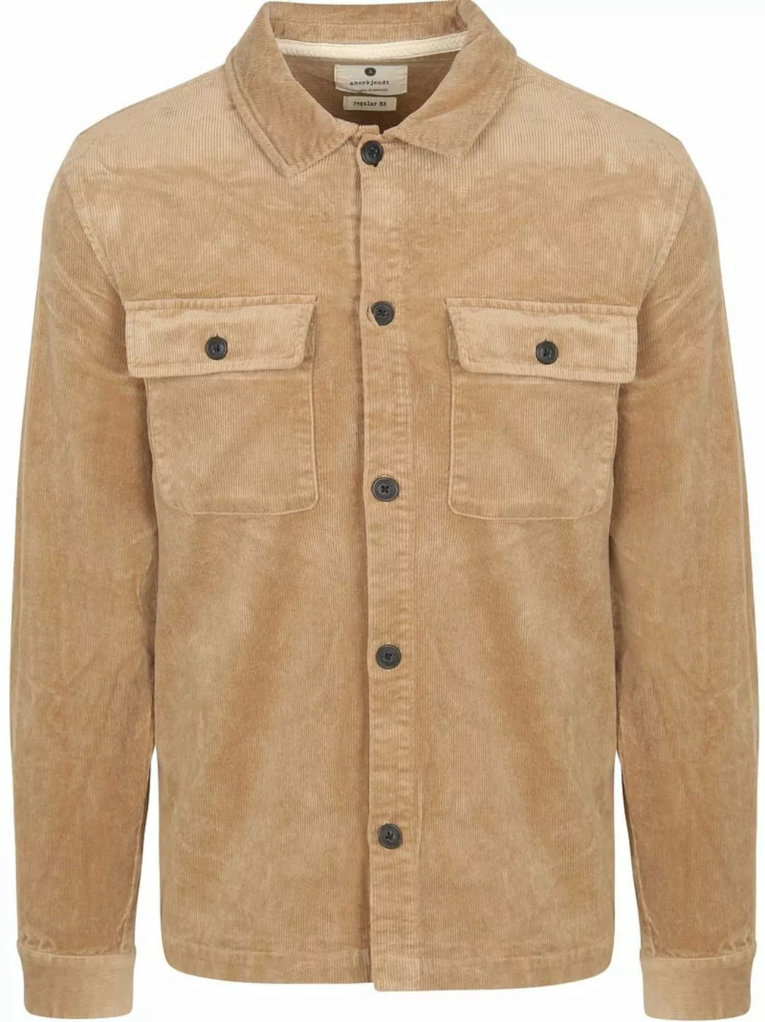 Anerkjendt Hemdjacke Oscar Corduroy Beige - Größe XXL günstig online kaufen