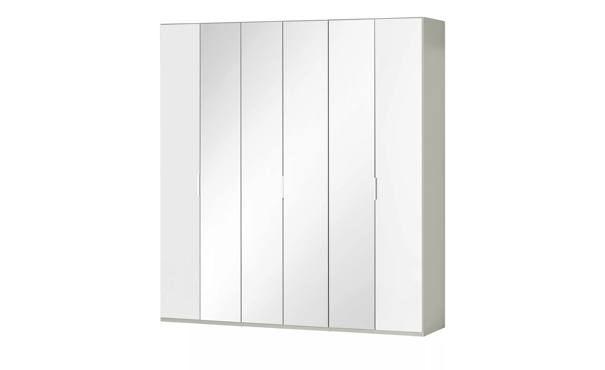 Wohnwert Falttürenschrank   Forum - grau - 225 cm - 216 cm - 58 cm - Schrän günstig online kaufen