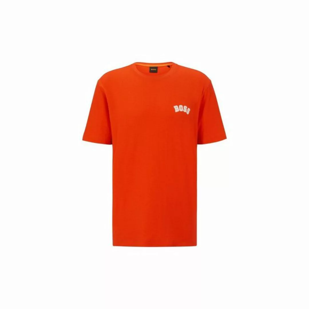 HUGO Rundhalsshirt rot (1-tlg) günstig online kaufen