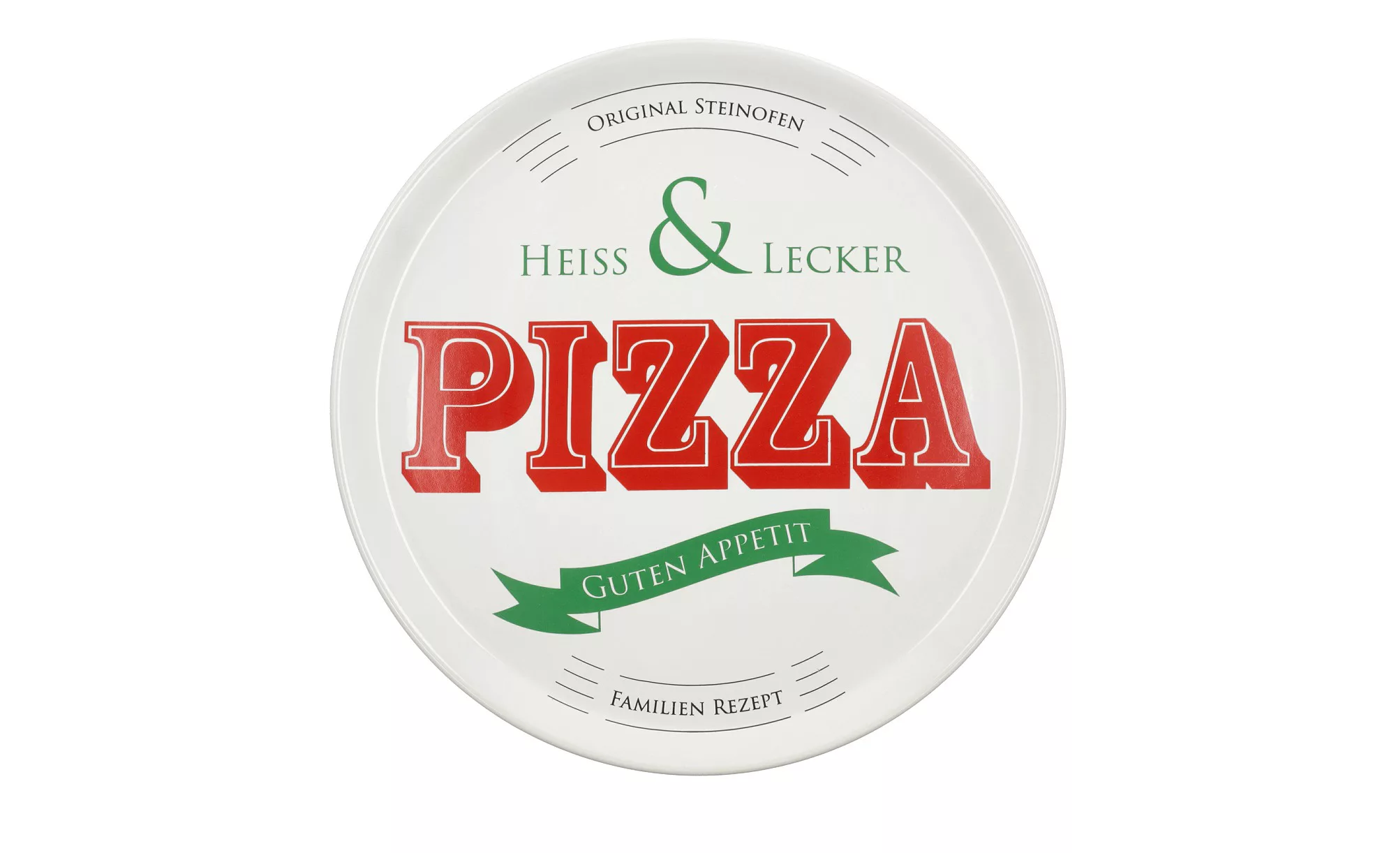 KHG Pizzateller Ø 30 cm - weiß - Porzellan - Geschirr > Teller - Möbel Kraf günstig online kaufen