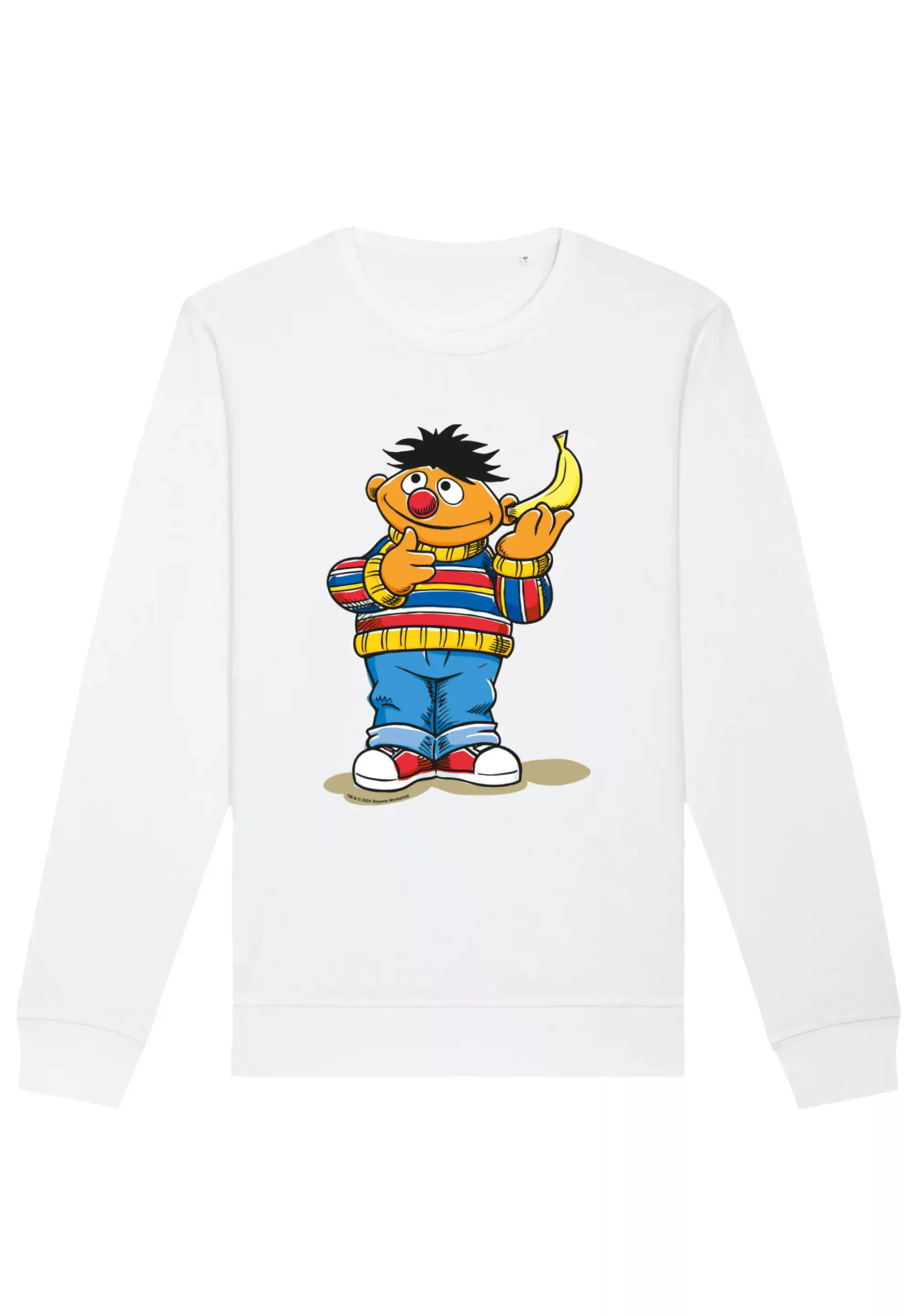 F4NT4STIC Sweatshirt "Sesamstraße Ernie Banana", Premium Qualität günstig online kaufen