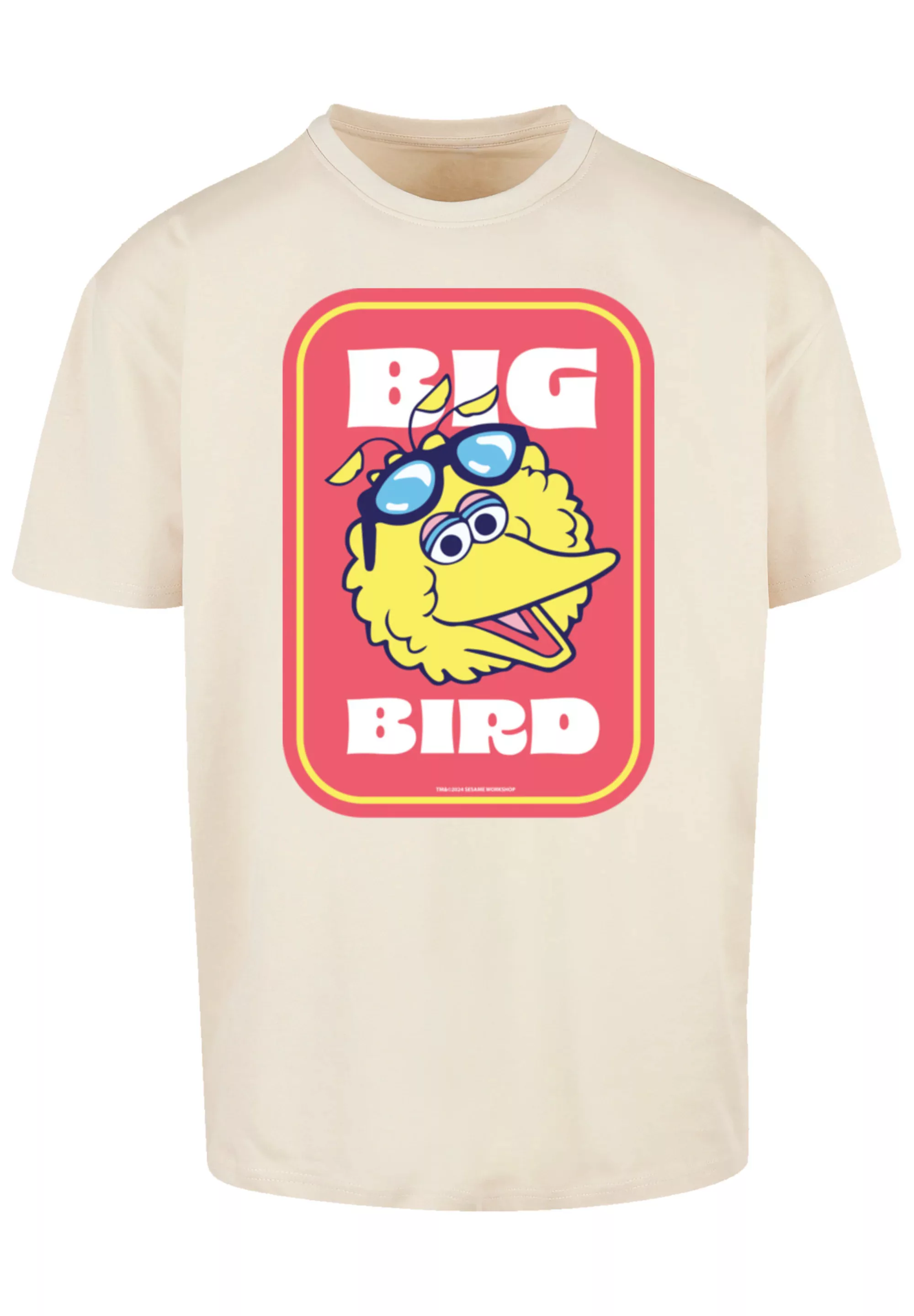 F4NT4STIC T-Shirt "Sesamstraße Bilbo Big Bird Sticker", Premium Qualität, W günstig online kaufen