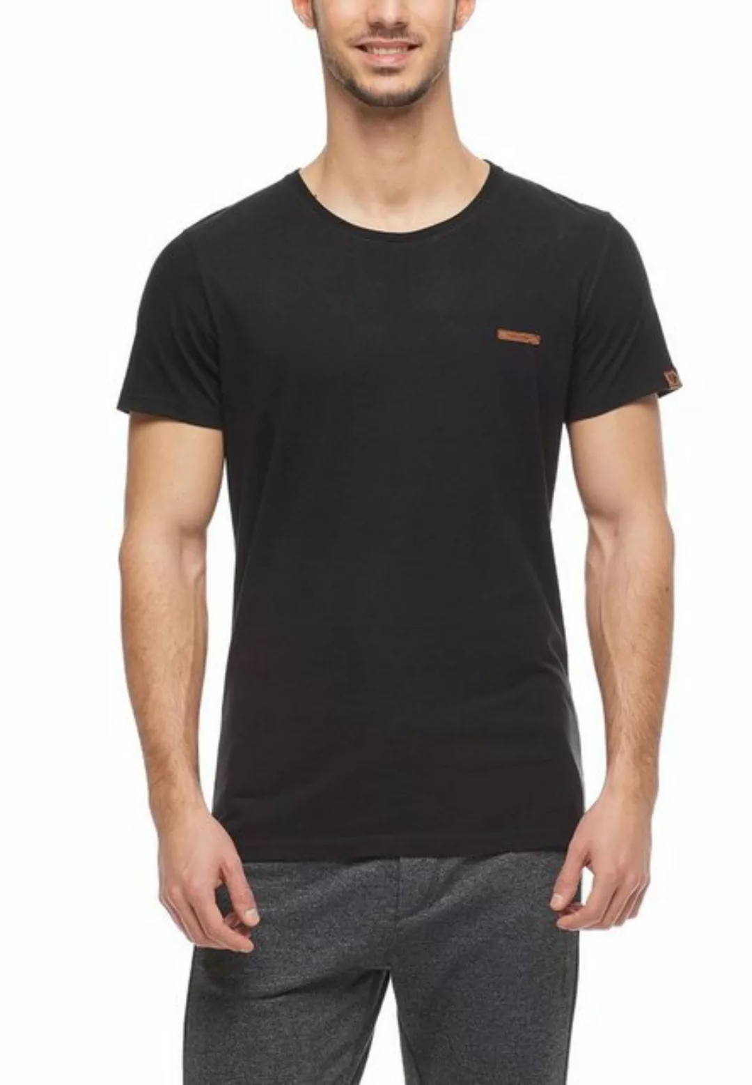 Ragwear T-Shirt Ragwear Herren T-Shirt GRADY 2122-15002 Black 1010 Schwarz günstig online kaufen