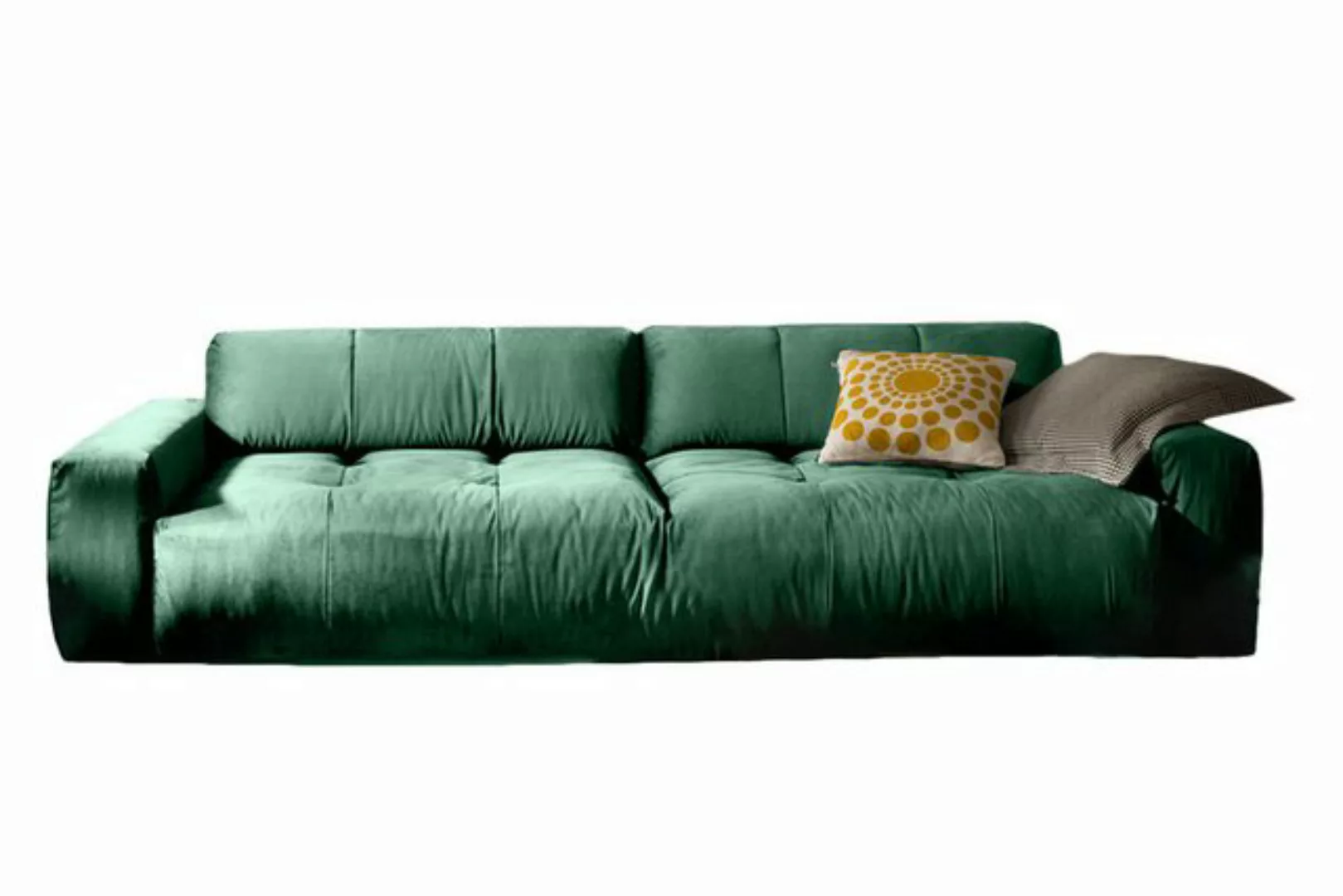 KAWOLA 3-Sitzer PALACE, Big Sofa mit Sitztiefenverstellung Velvet versch. F günstig online kaufen