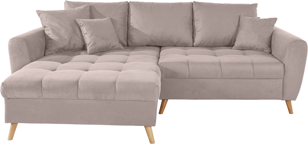 Home affaire Ecksofa "Blackburn II, L-Form", Mit Kaltschaumpolsterung bis 1 günstig online kaufen