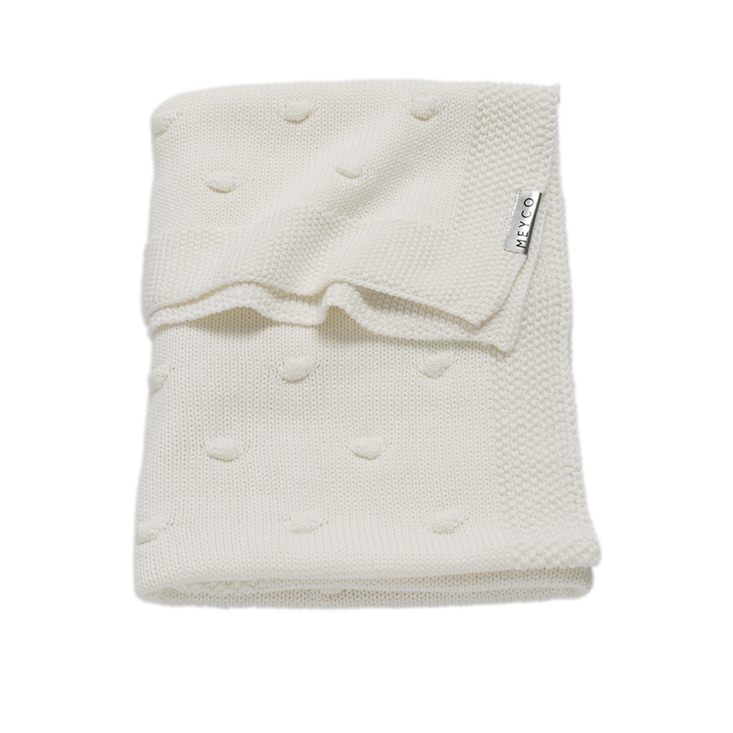 Babydecke Offwhite, Meyco Baby, 75x100cm günstig online kaufen