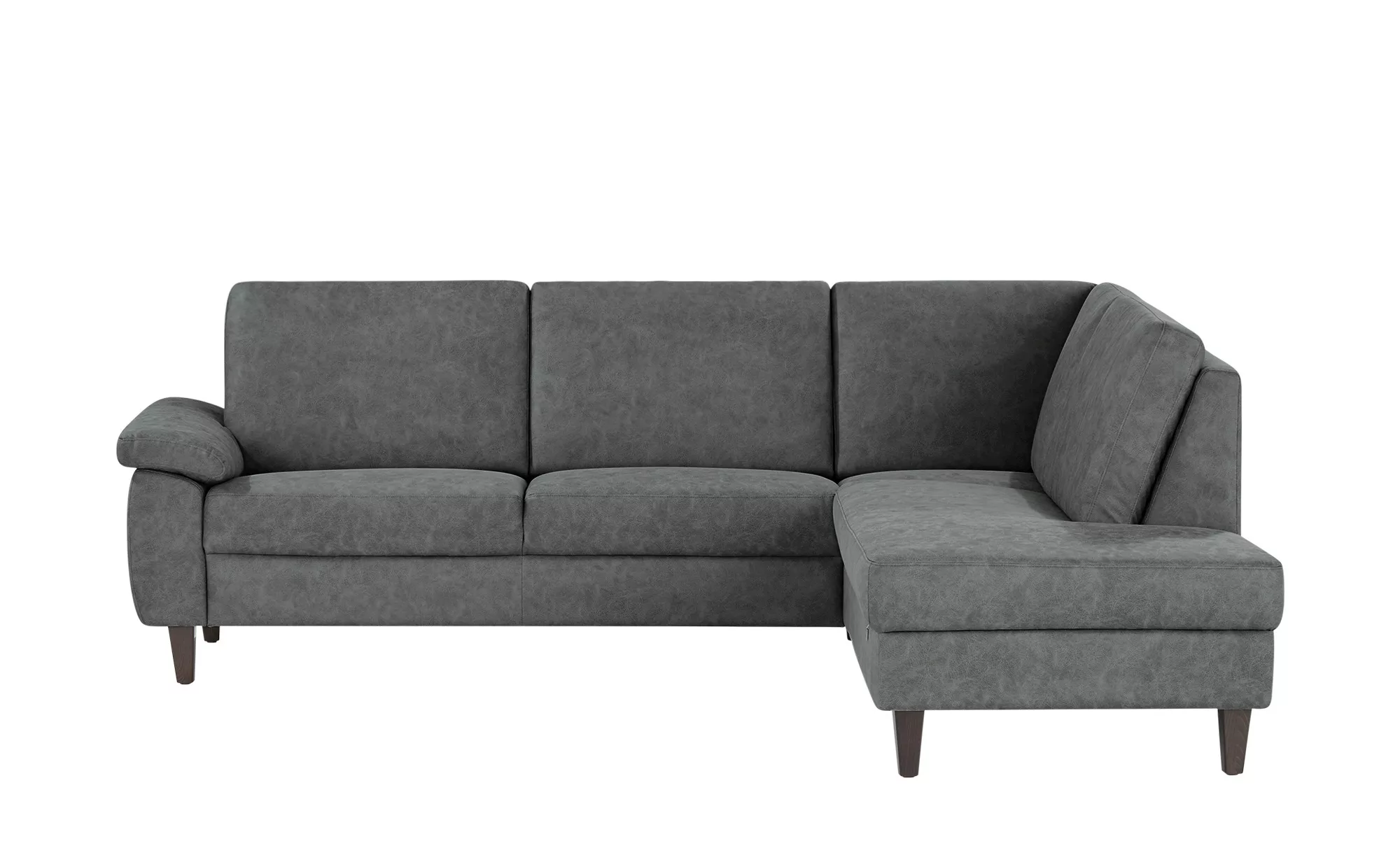 Diva Ecksofa  Diva - grau - 255 cm - 90 cm - 210 cm - Polstermöbel > Sofas günstig online kaufen