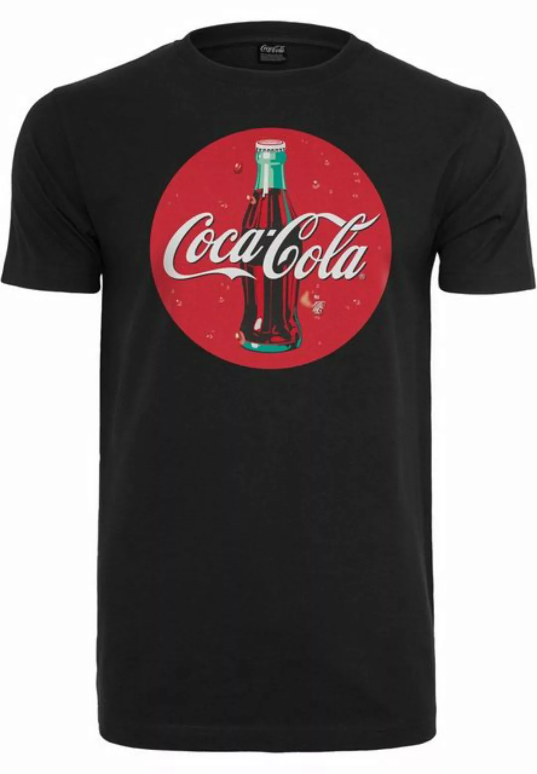 Merchcode T-Shirt Merchcode Herren Coca Cola Bottle Logo Tee (1-tlg) günstig online kaufen