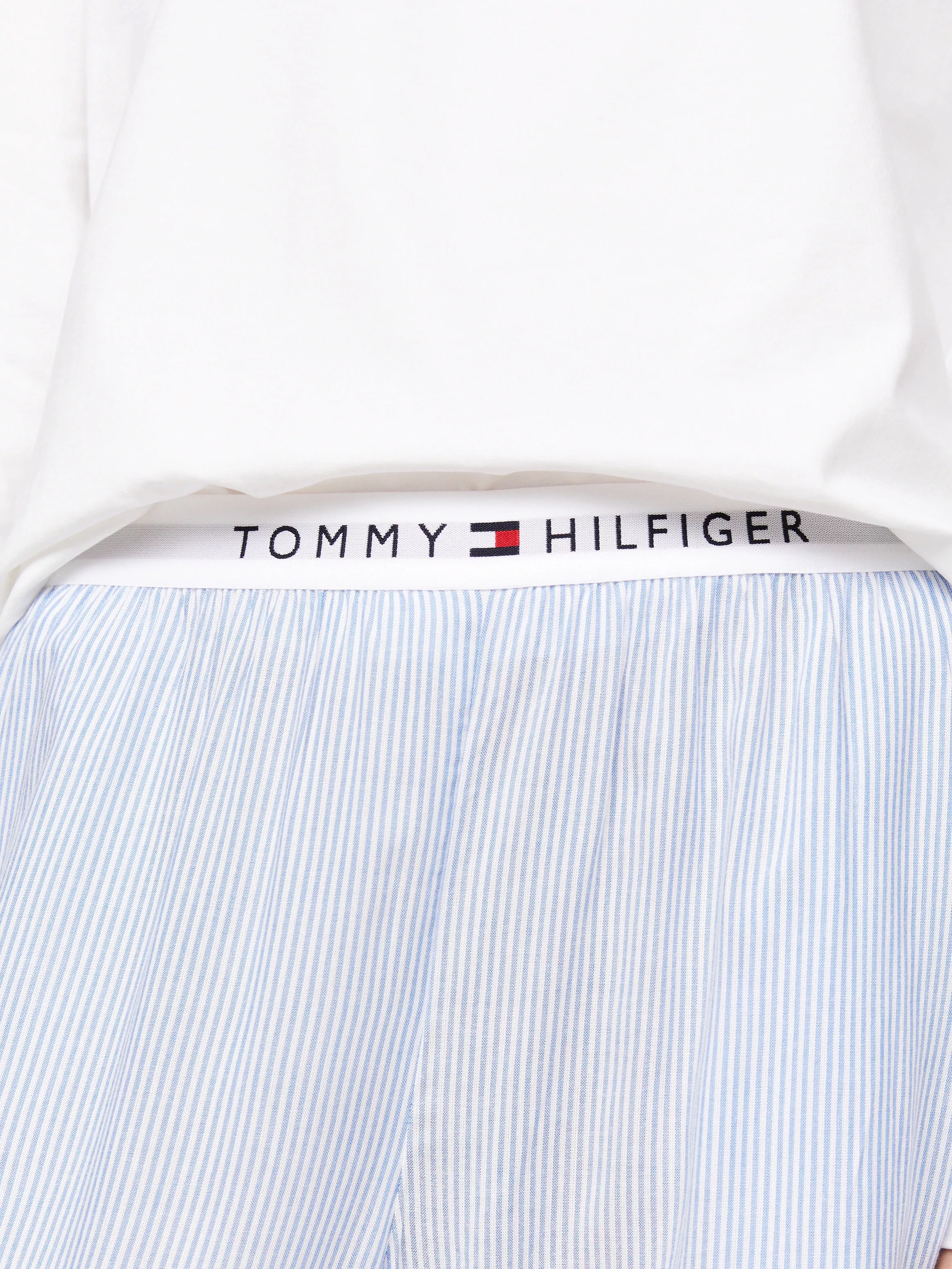 Tommy Hilfiger Underwear Pyjama "TH LS PJ SET WOVEN", (Set, 2 tlg.), Shirt günstig online kaufen