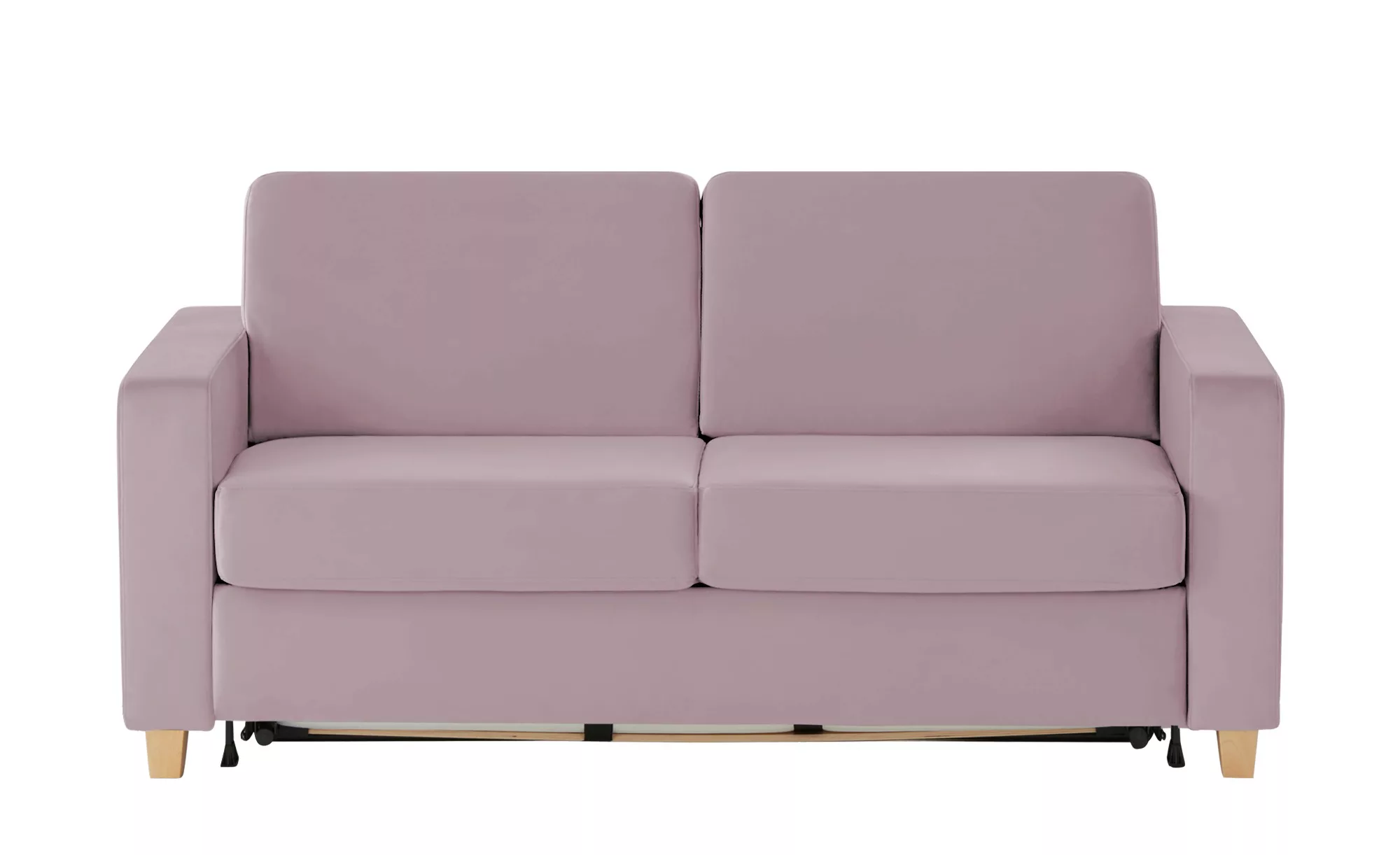 Schlafsofa  Boston Deluxe ¦ rosa/pink ¦ Maße (cm): B: 199 H: 91 T: 103 Pols günstig online kaufen