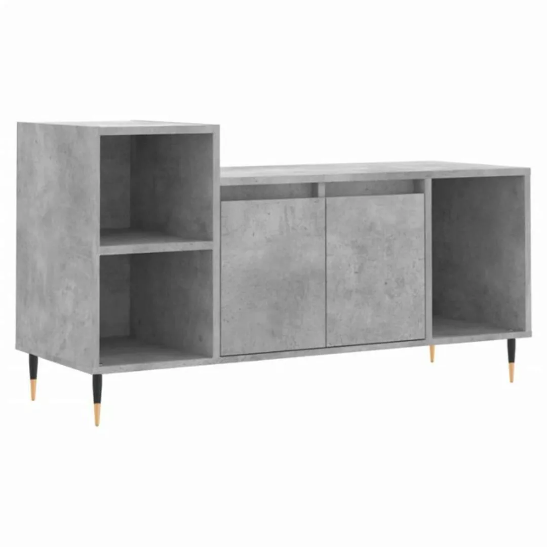 vidaXL TV-Schrank TV-Schrank Räuchereiche 100x35x55 cm Spanplatte TV-Lowboa günstig online kaufen