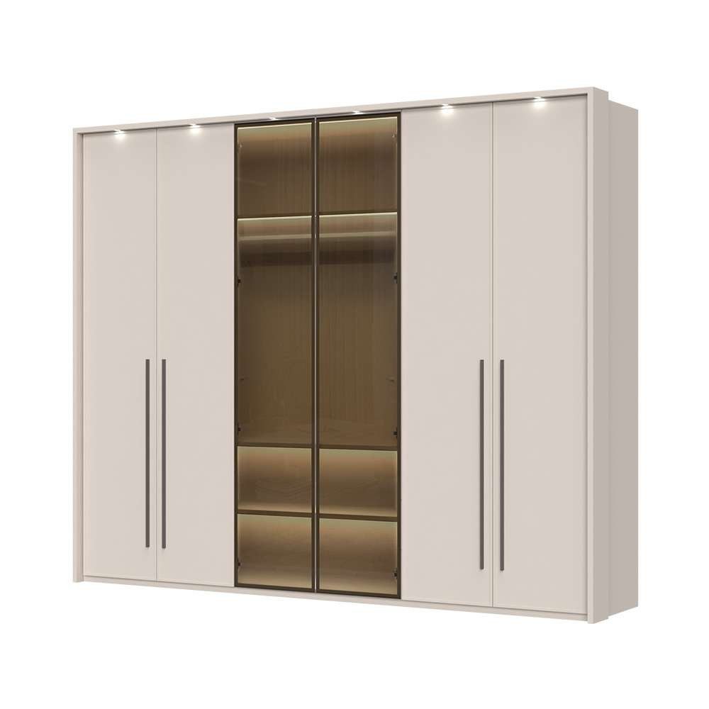 Places of Style Drehtürenschrank Opera Parsol-Glastüren, günstig online kaufen