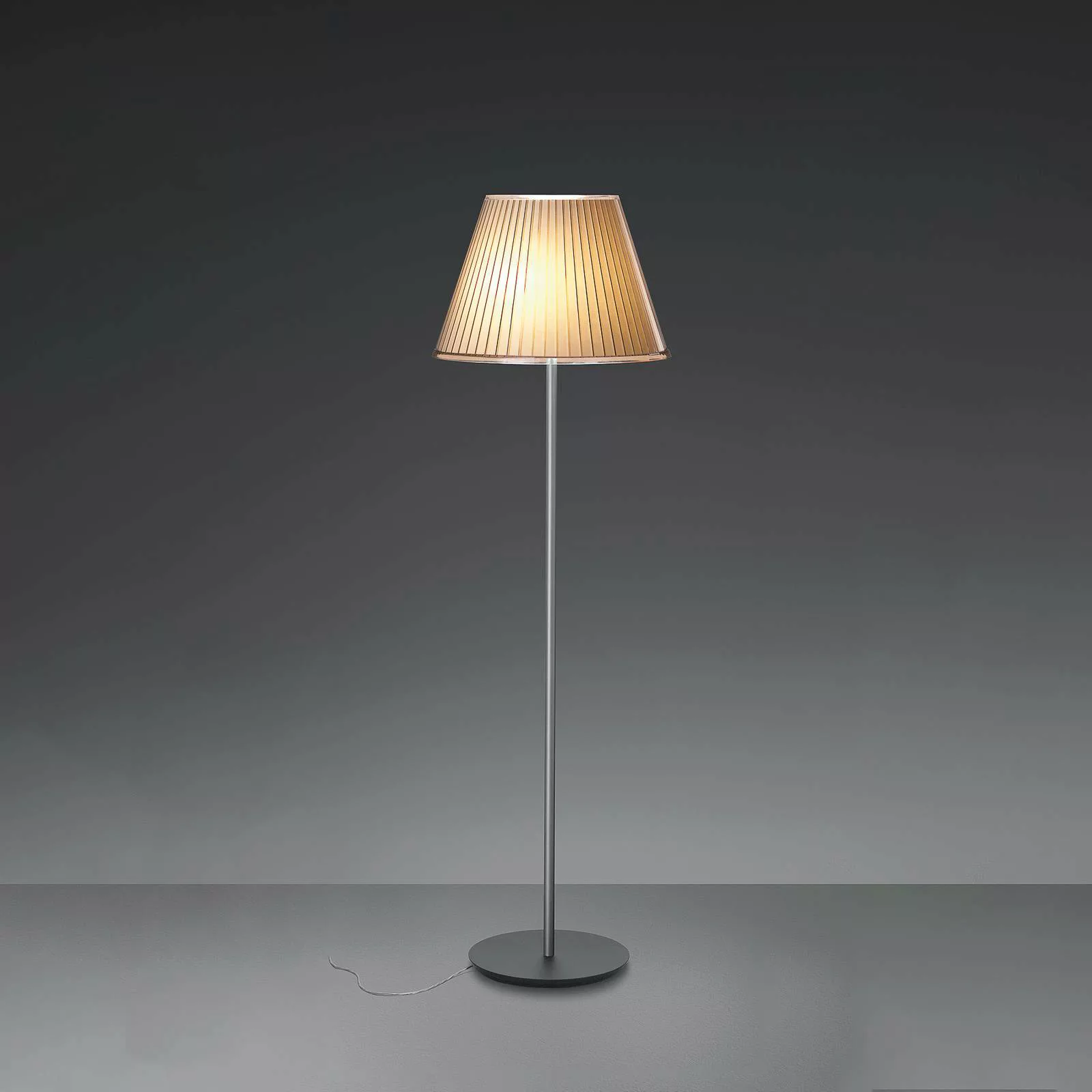 Artemide Choose mega Stehlampe pergament/anthrazit günstig online kaufen