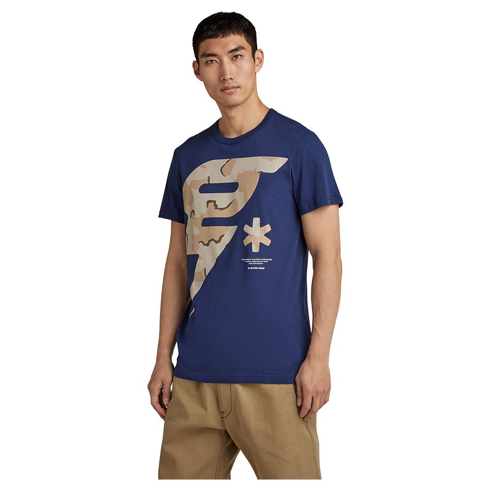 G-star Graphic 13 Kurzarm Rundhalsausschnitt T-shirt XL Imperial Blue günstig online kaufen