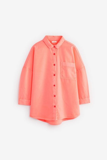 Next Oversize-Shirt Hemd in Oversize (1-tlg) günstig online kaufen