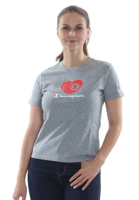 Champion T-Shirt Champion Damen T-Shirt 112965 EM525 GRJM Grau günstig online kaufen