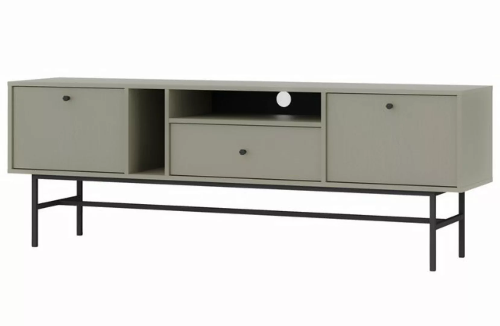 Furnix TV-Schrank Tonkin Kabinett Sideboard mit zwei Schränken und Schublad günstig online kaufen