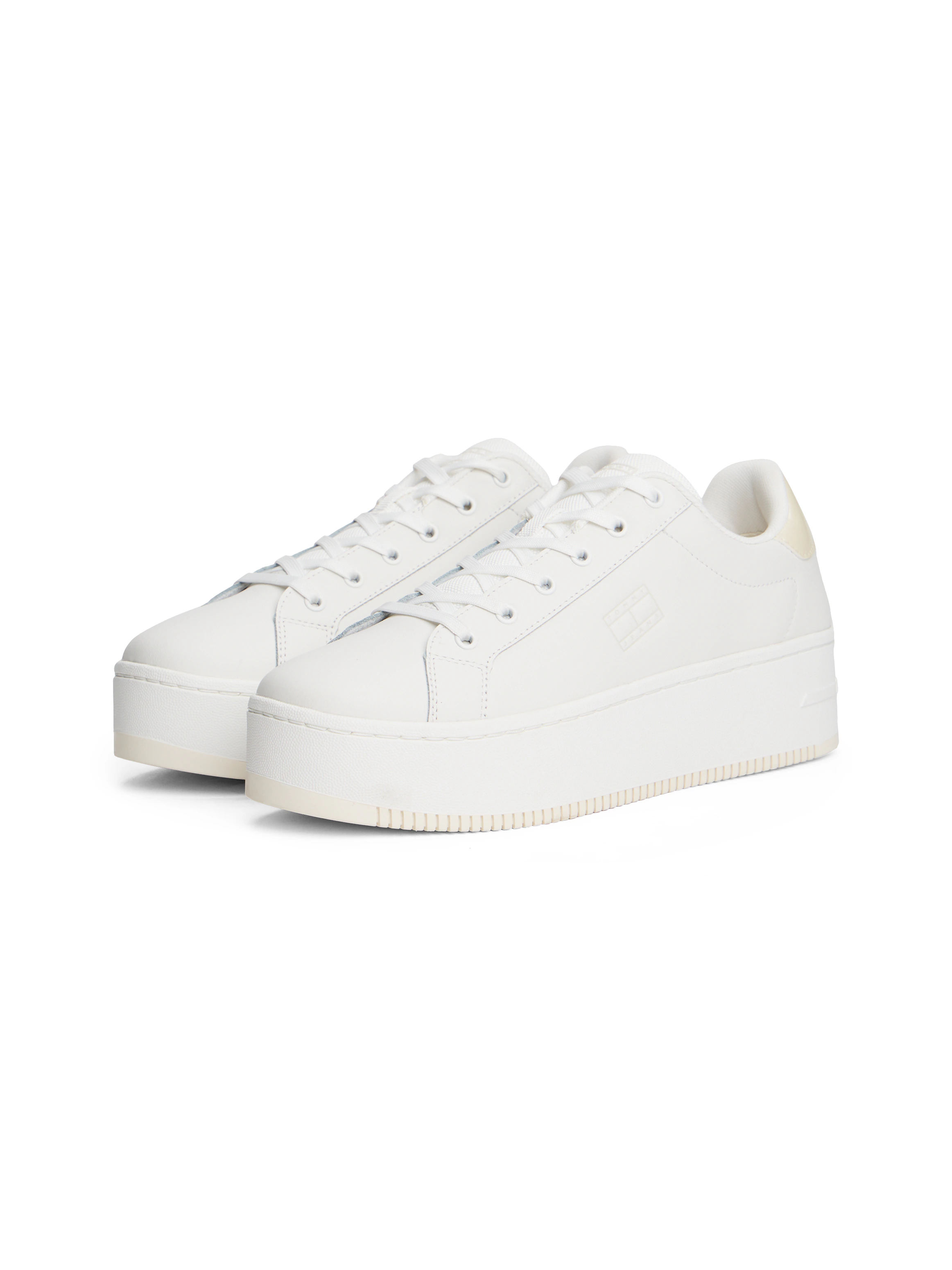 Tommy Jeans Plateausneaker "TJW FLATFORM PEARLIZED SNEAKER", Freizeitschuh, günstig online kaufen