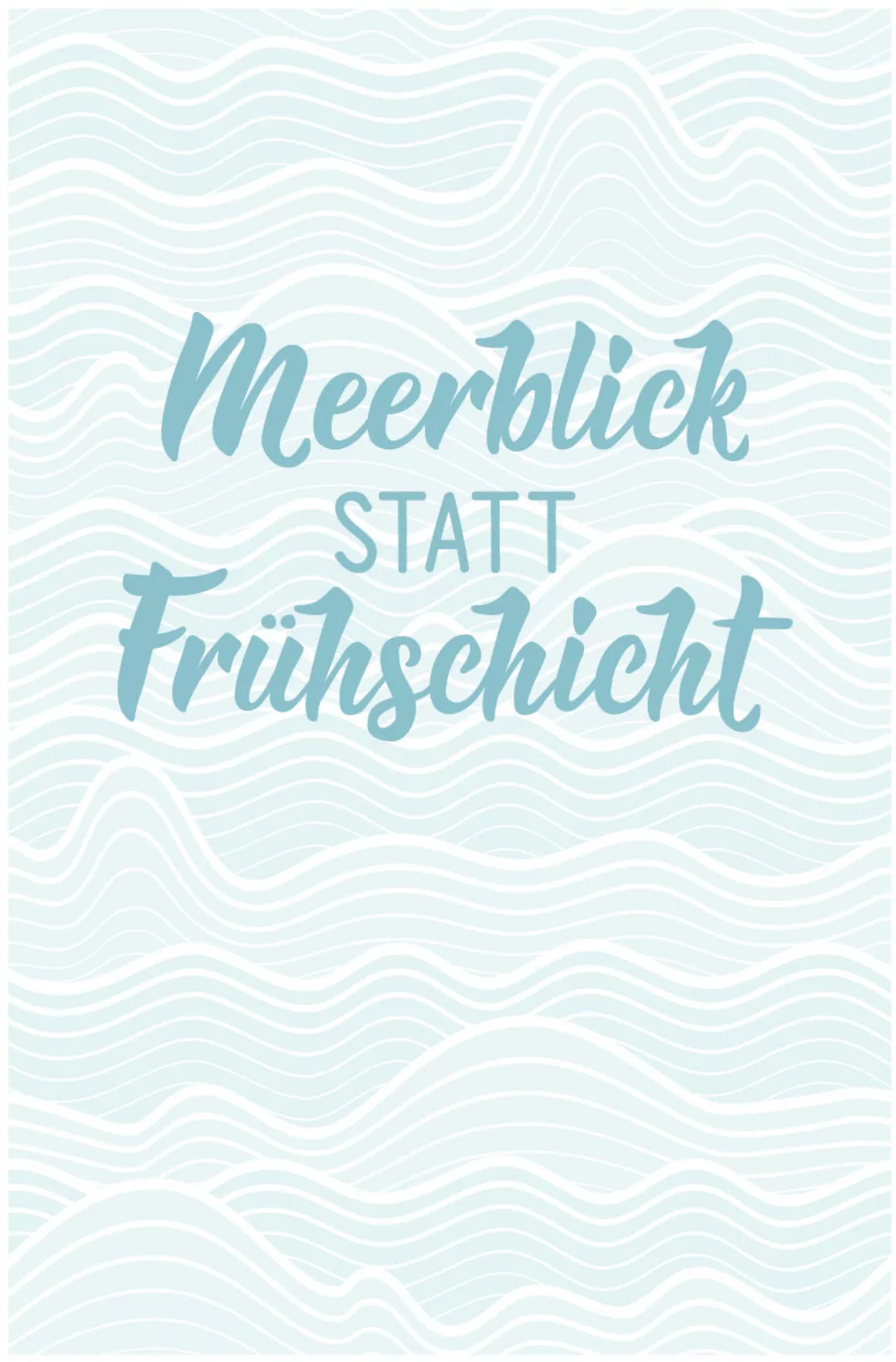 queence Metallbild "Meerblick", Schriftzüge, (1 St.), Stahlschilder günstig online kaufen