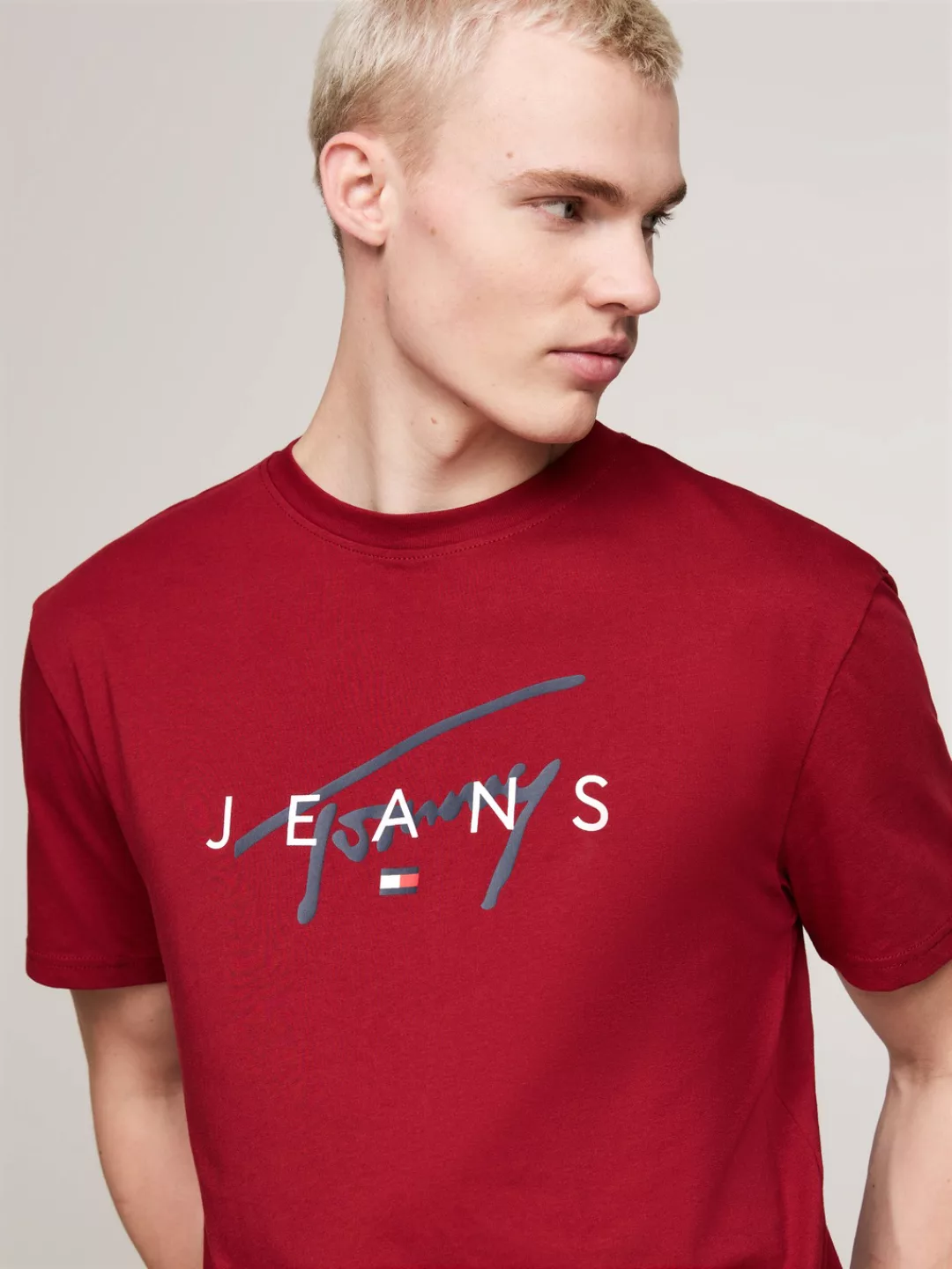 Tommy Jeans Plus T-Shirt "TJM REG SIGNATURE TWIST TEE EXT", Große Größen günstig online kaufen