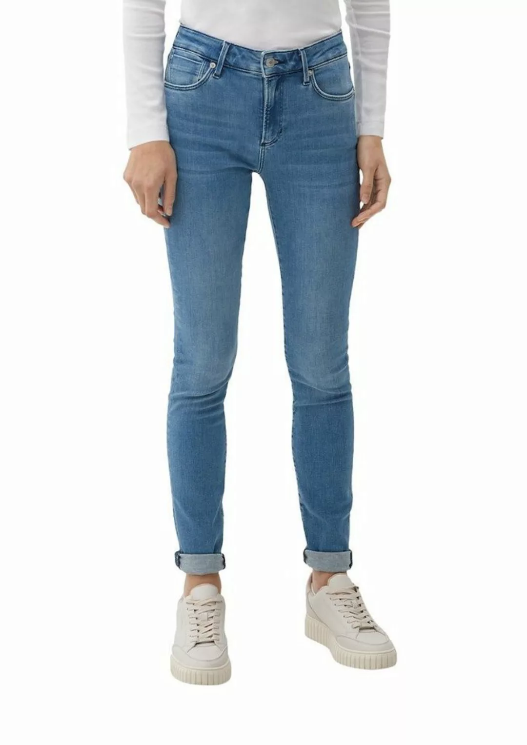 s.Oliver Skinny-fit-Jeans IZABELL Skinny Fit, Mid Rise, Skinny Leg günstig online kaufen