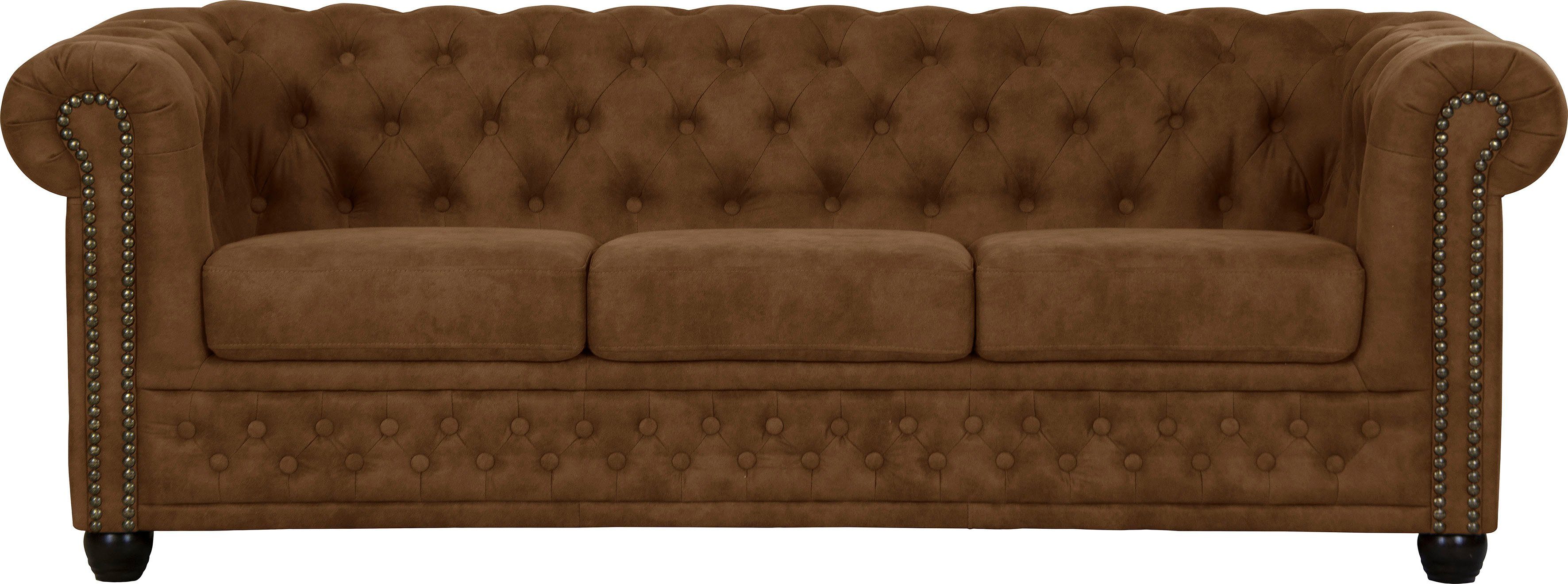 Home affaire Chesterfield-Sofa Rysum, Chesterfield-Optik, in günstig online kaufen