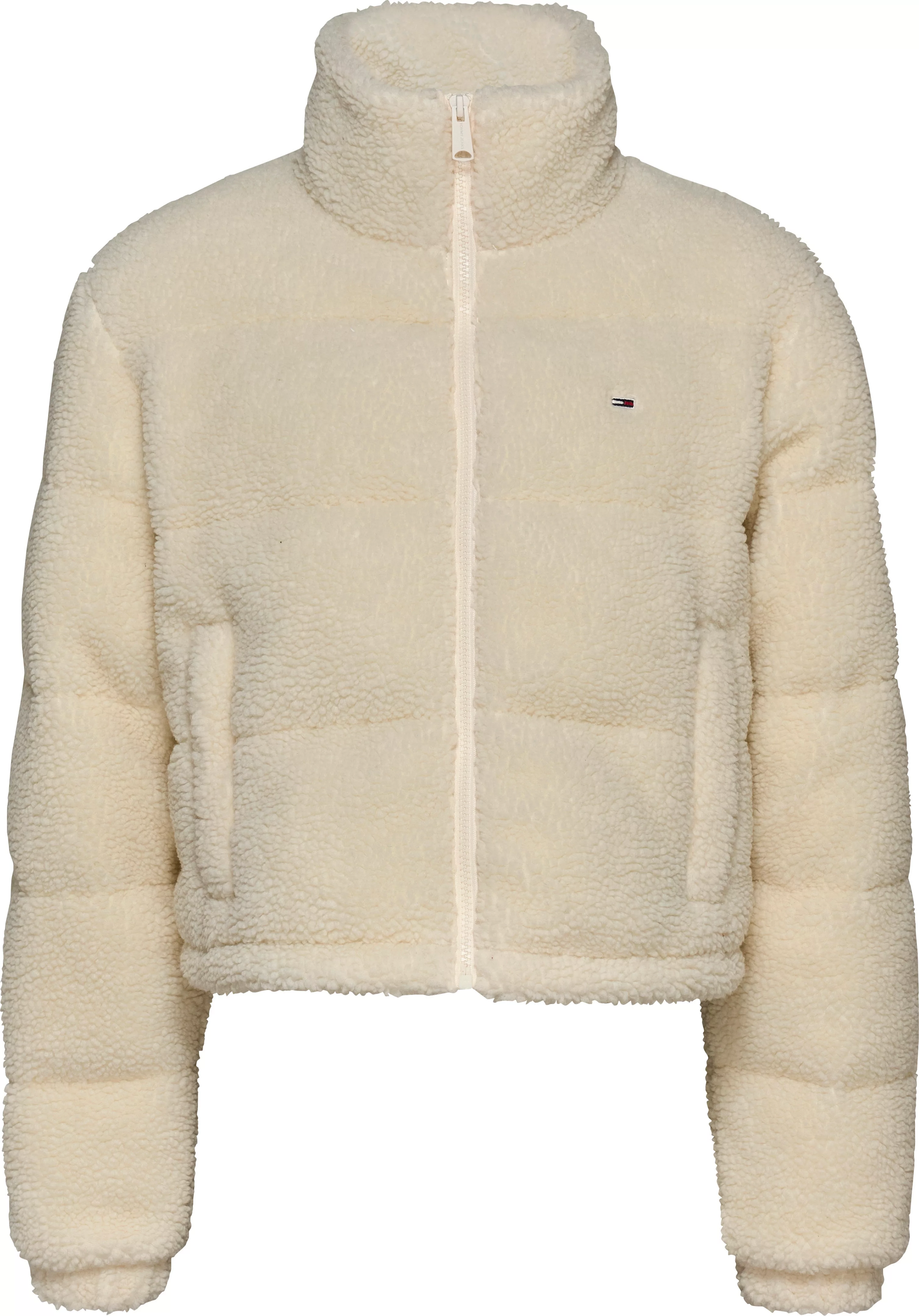 Tommy Jeans Kurzjacke "TJW CRP TEDDY ESSENTIAL PUFFER", in Cropped Form günstig online kaufen