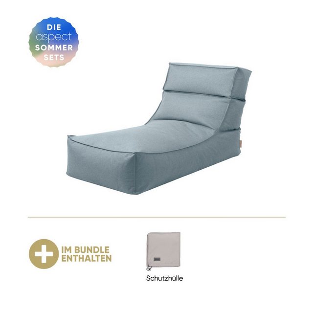 blomus Loungesofa Blomus Lounger "L" STAY Ocean inkl. GRATIS Schutzhülle günstig online kaufen