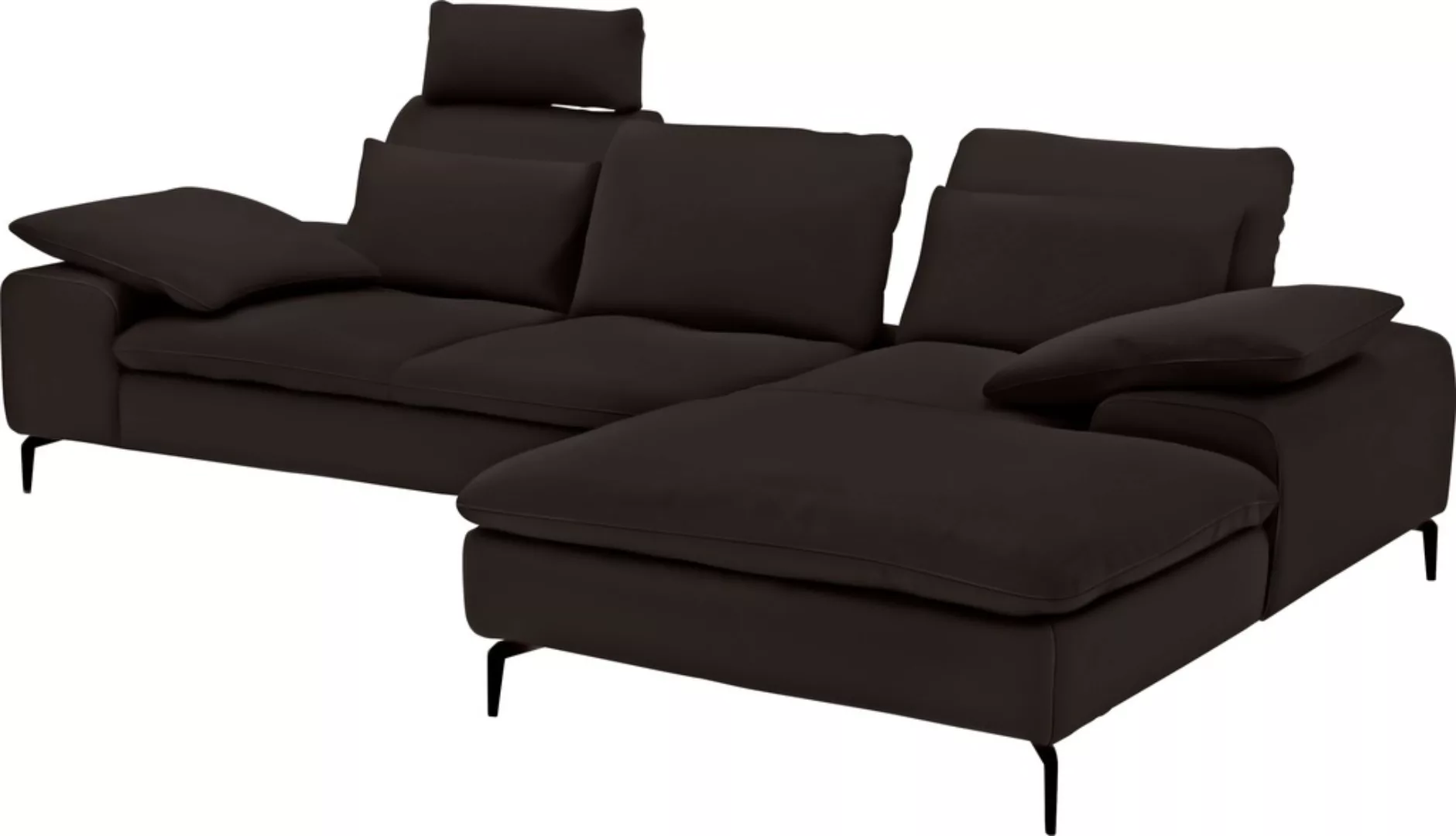 W.SCHILLIG Ecksofa "valentinoo", (Set), inklusive Hocker, mit Sitztiefenver günstig online kaufen