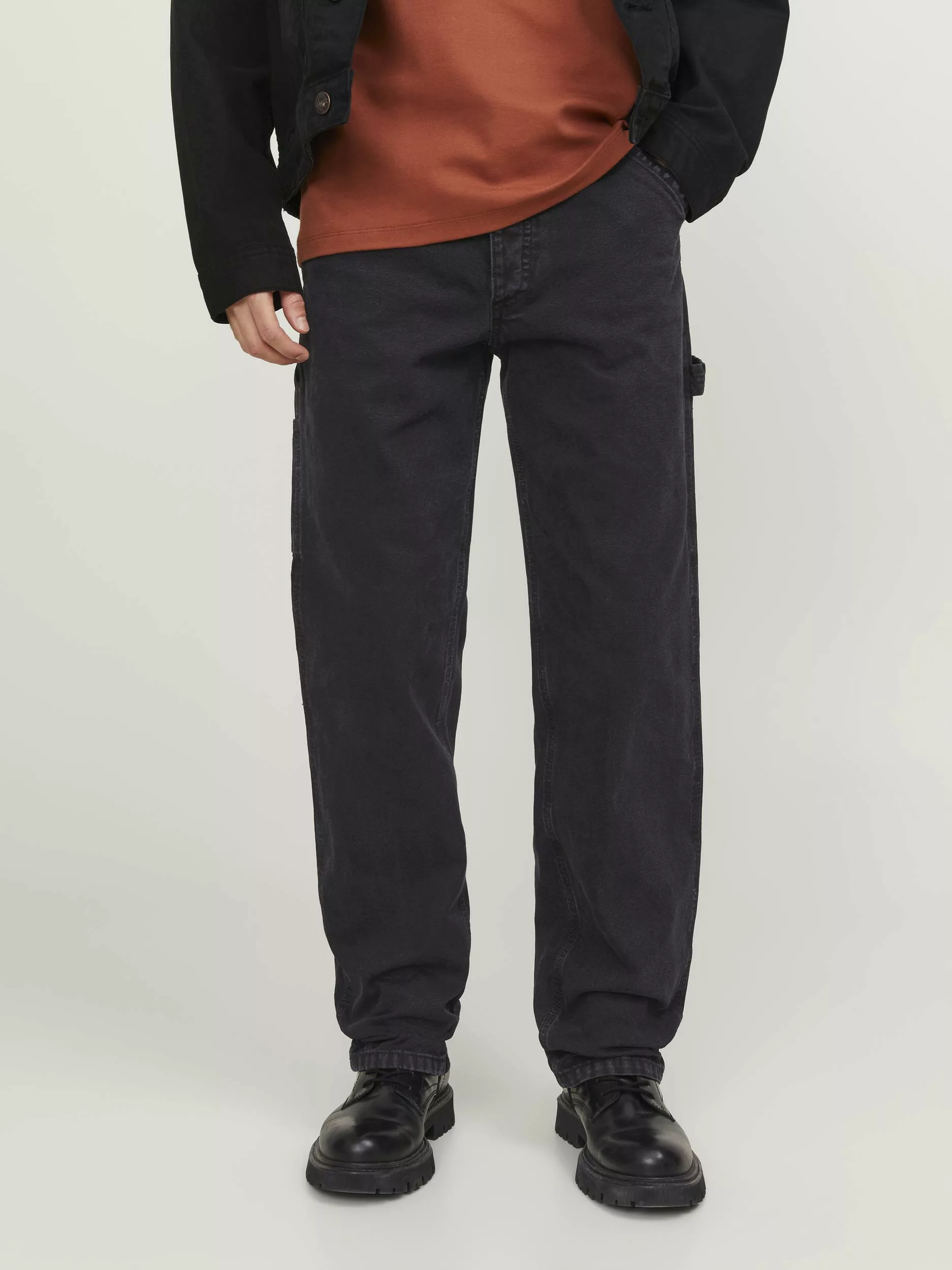 Jack & Jones Loose-fit-Jeans "JJIEDDIE JJCARPENTER SBD 416 NOOS" günstig online kaufen