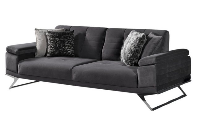 Villa Möbel Sofa Kiew, 1 Stk. 3-Sitzer, mit Relax-/Bettfunktion durch verst günstig online kaufen