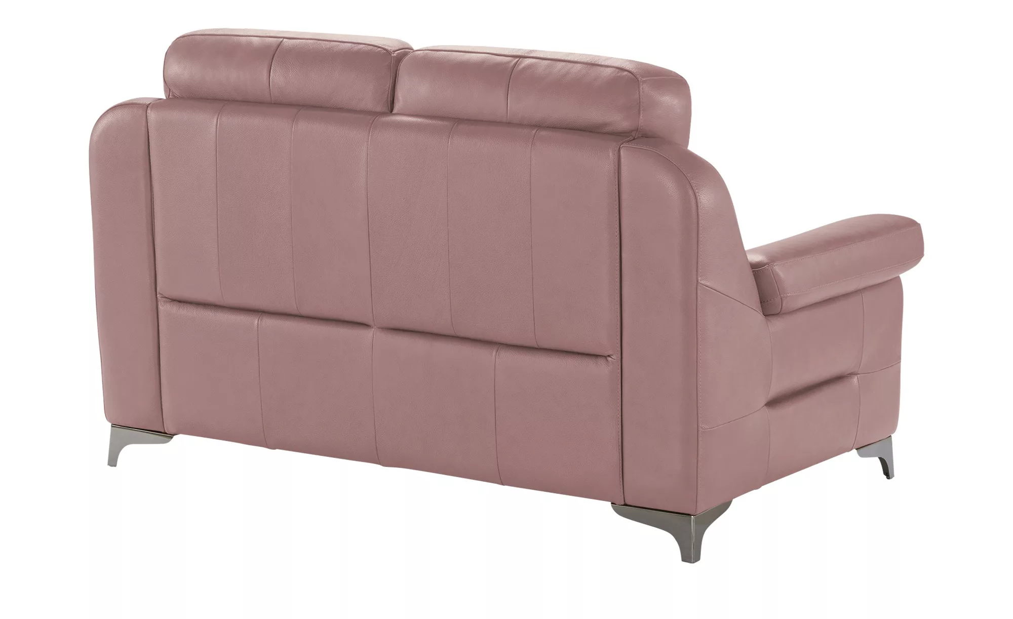 Wohnwert Sofa 2-sitzig aus Echtleder Arianna ¦ rosa/pink ¦ Maße (cm): B: 16 günstig online kaufen