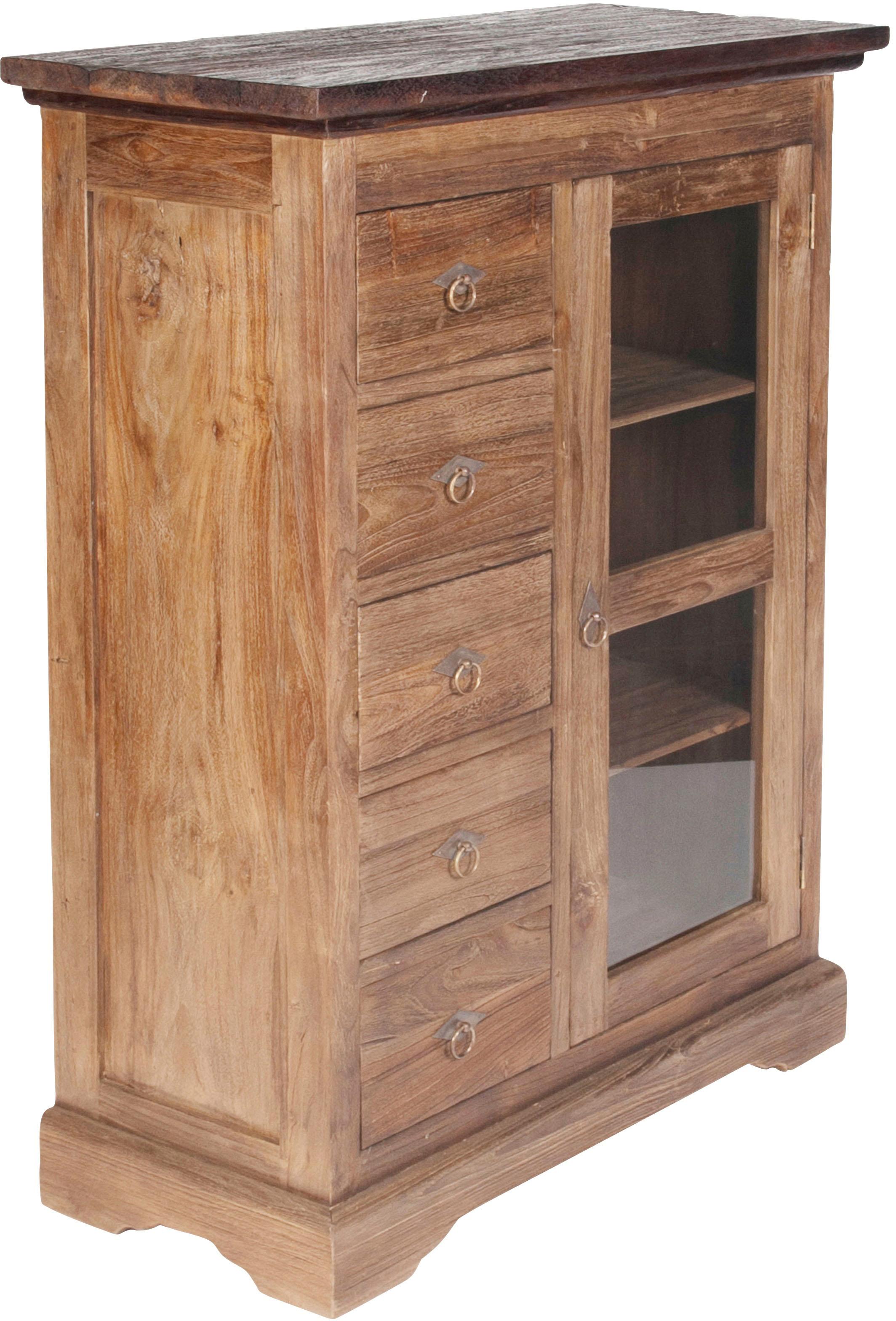 SIT Mehrzweckschrank "Seadrift", aus recyceltem Altholz Teak, Shabby Chic, günstig online kaufen