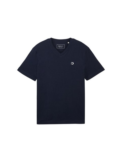 TOM TAILOR Denim T-Shirt Basic T-Shirt mit Logo Print günstig online kaufen