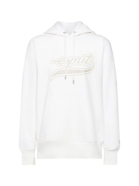 Esprit Sweatshirt Logo-Hoodie aus Fleece (1-tlg) günstig online kaufen