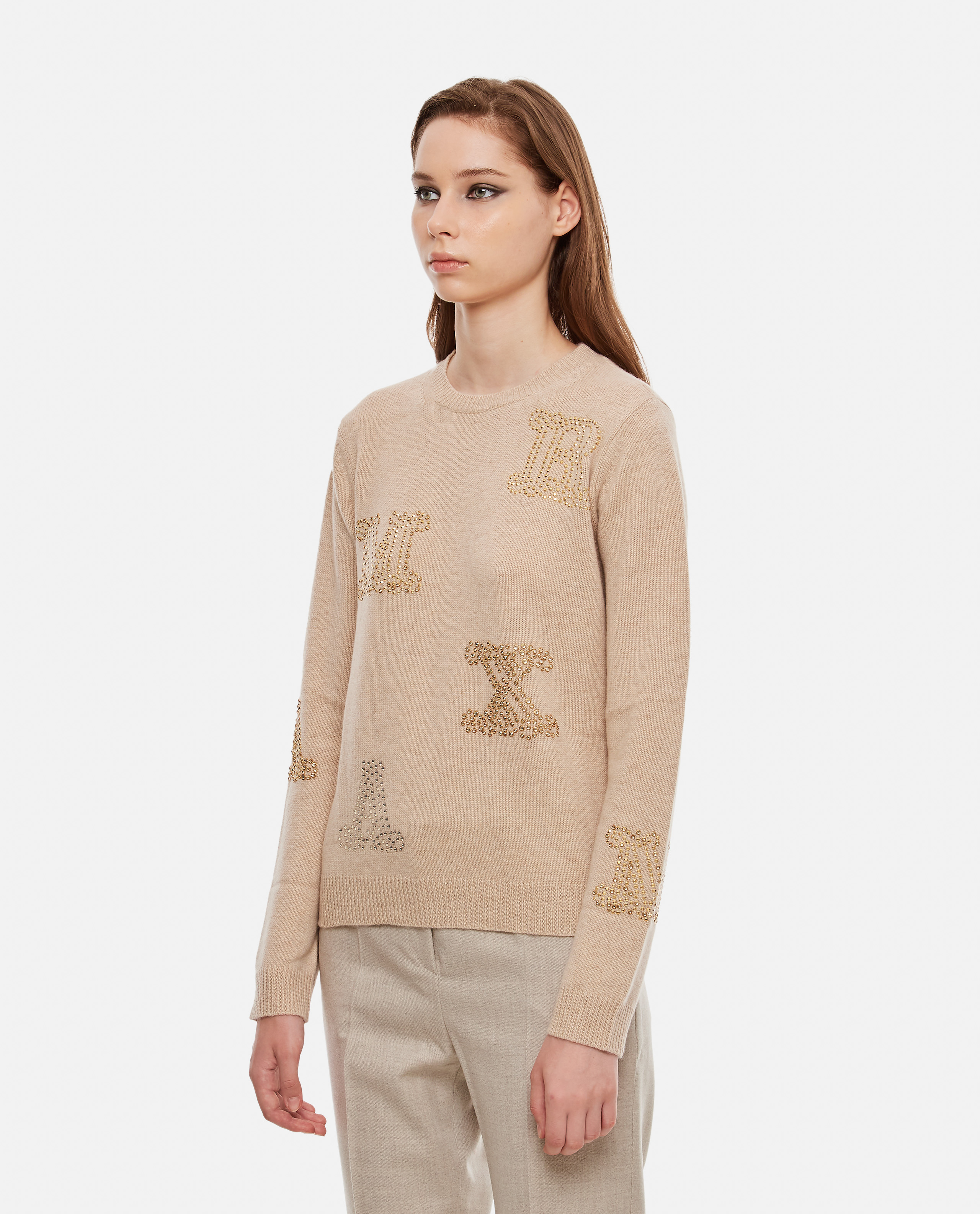 MIA EMBELLISHED CASHMERE SWEATER günstig online kaufen