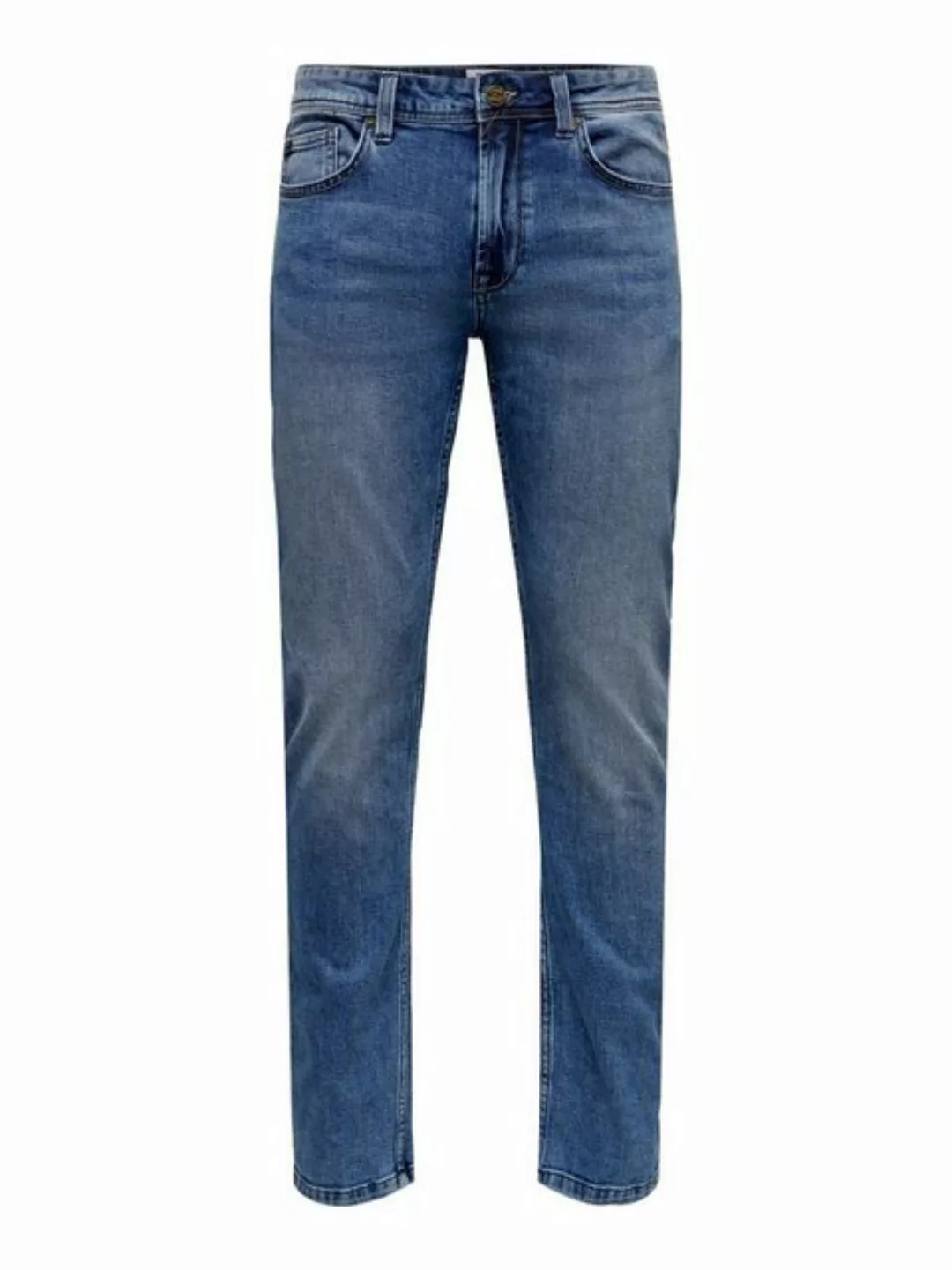 ONLY & SONS Regular-fit-Jeans Regular Fit Jeans Straight Denim Stretch Pant günstig online kaufen