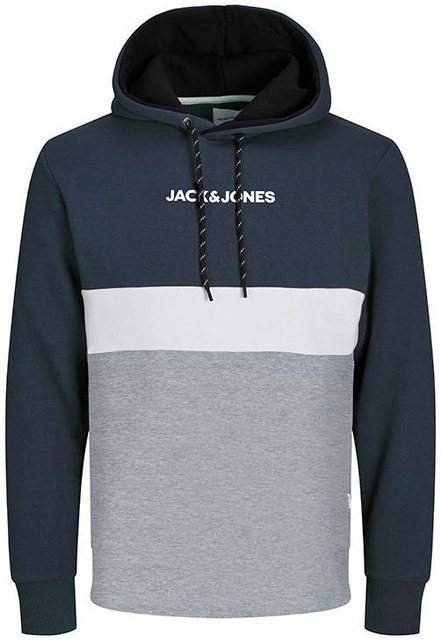 Jack & Jones PlusSize Kapuzensweatshirt JJEREID BLOCKING SWEAT HOOD NOOS PL günstig online kaufen